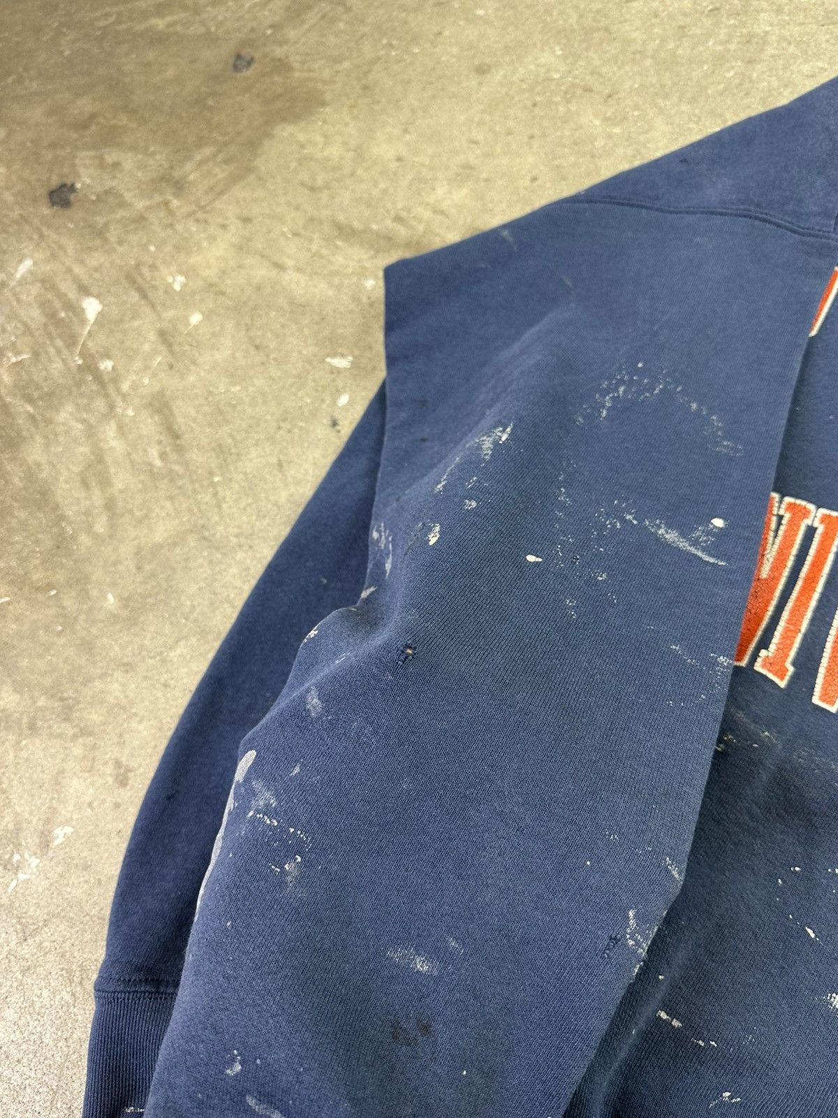 Vintage vintage 90s syracuse university painter collegiate crewneck Size US XL / EU 56 / 4 - 7 Thumbnail