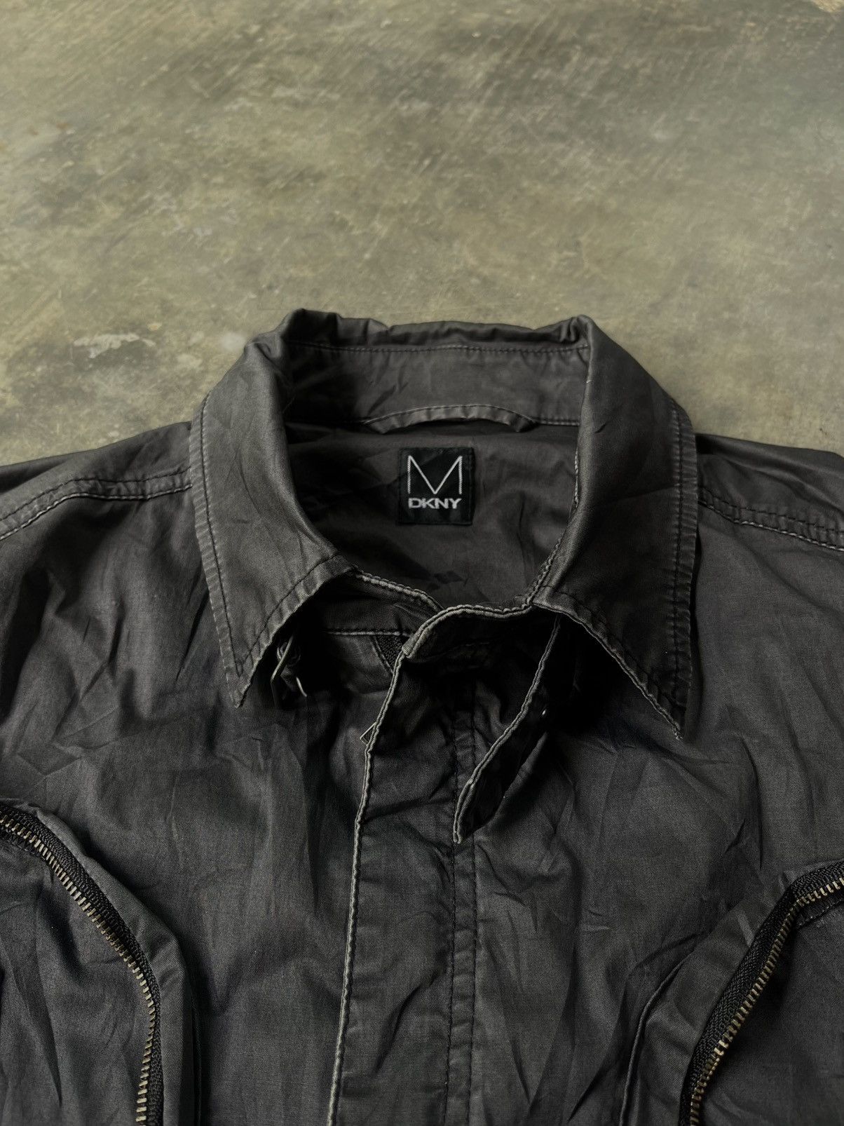Japanese Brand Vtg DKNY Militery Jacket Size US XL / EU 56 / 4 - 7 Thumbnail