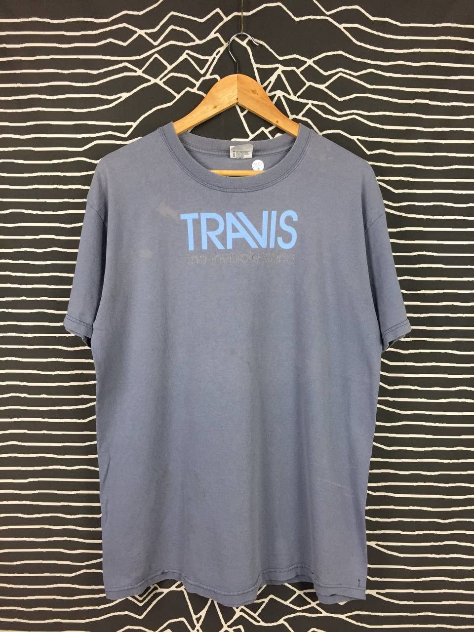 Band Tees Vtg 00s Travis Britpop Band The Invisible Band Album Tee Size US L / EU 52-54 / 3 - 2 Thumbnail