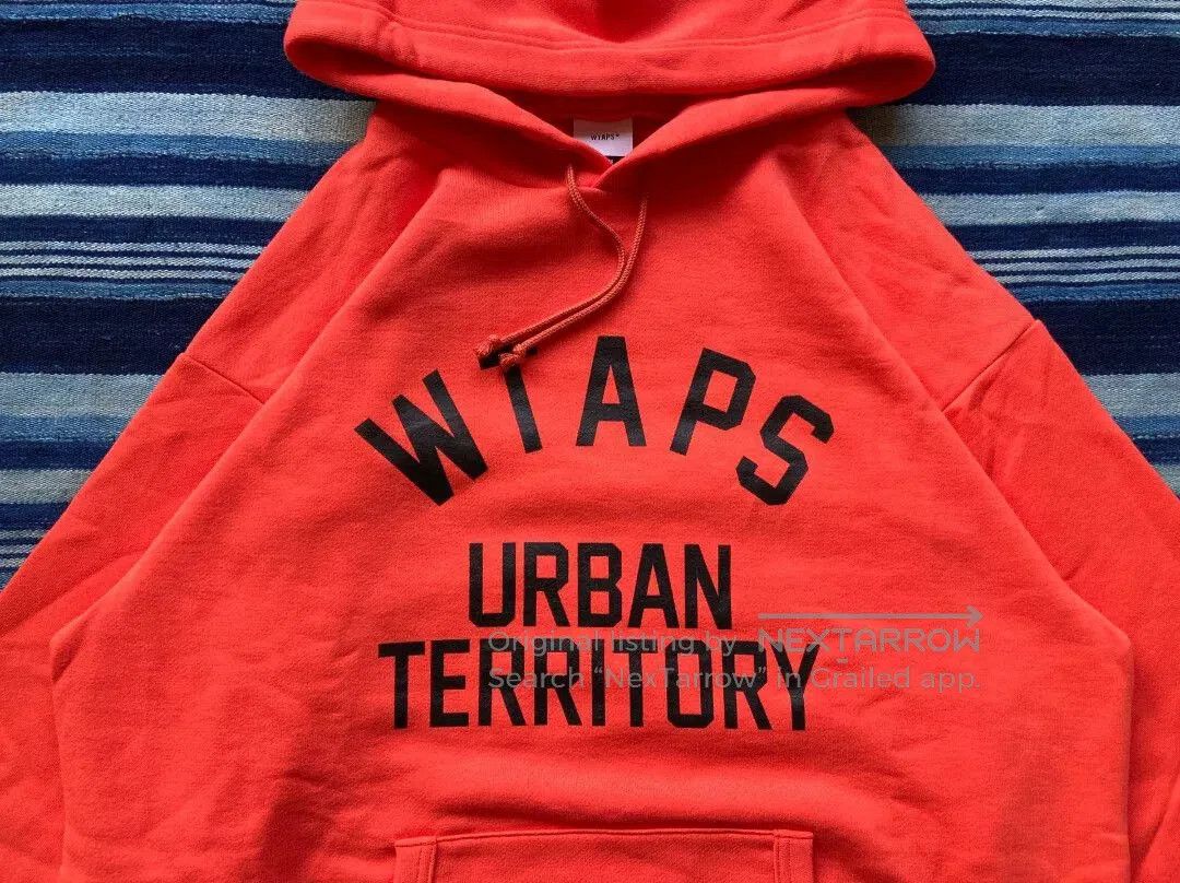 Wtaps WTAPS Logo Sweatshirt - Urban Territory Red. Size US XL / EU 56 / 4 - 2 Thumbnail