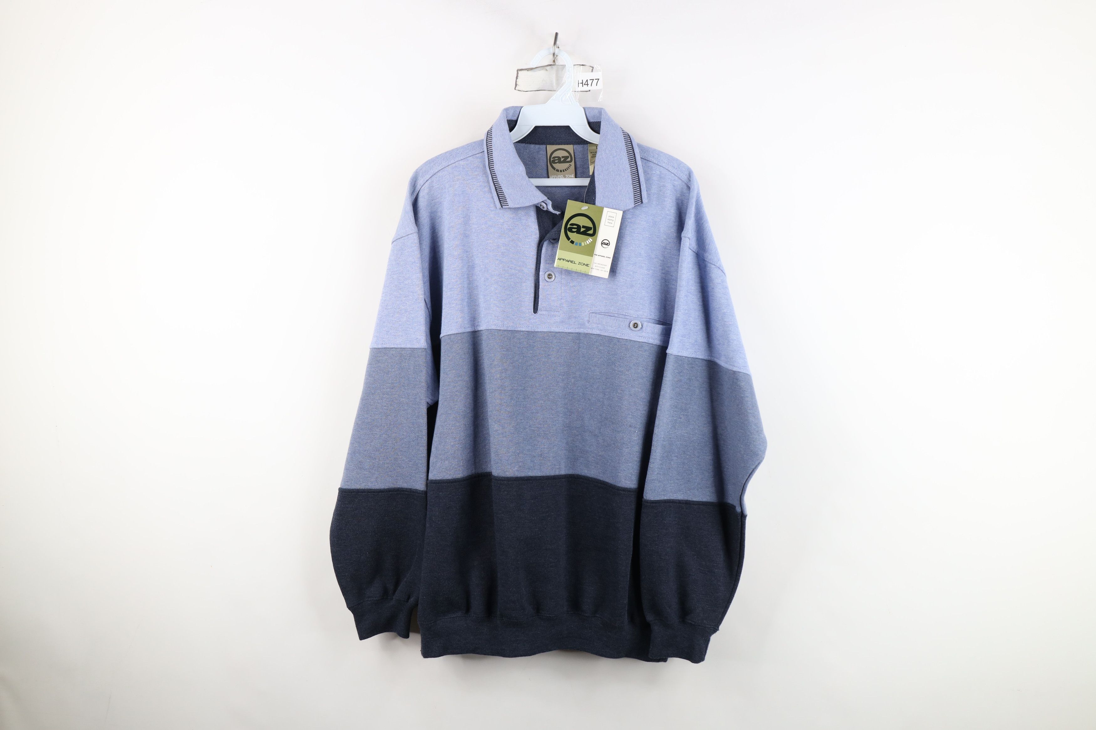 Vintage Deadstock Vintage 90s Streetwear Pullover Sweatshirt Size US L / EU 52-54 / 3 - 1 Thumbnail