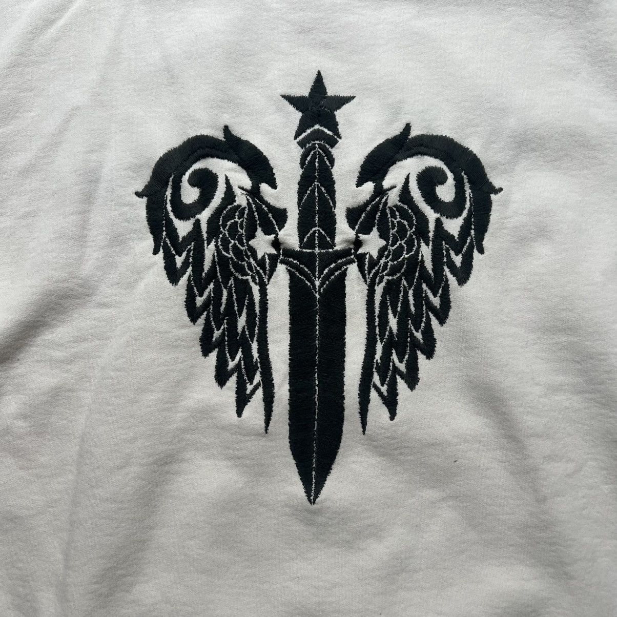 Supreme × The Great China Wall Supreme Great China Wall Sword Hooded Sweatshirt White XL Size US XL / EU 56 / 4 - 10 Thumbnail