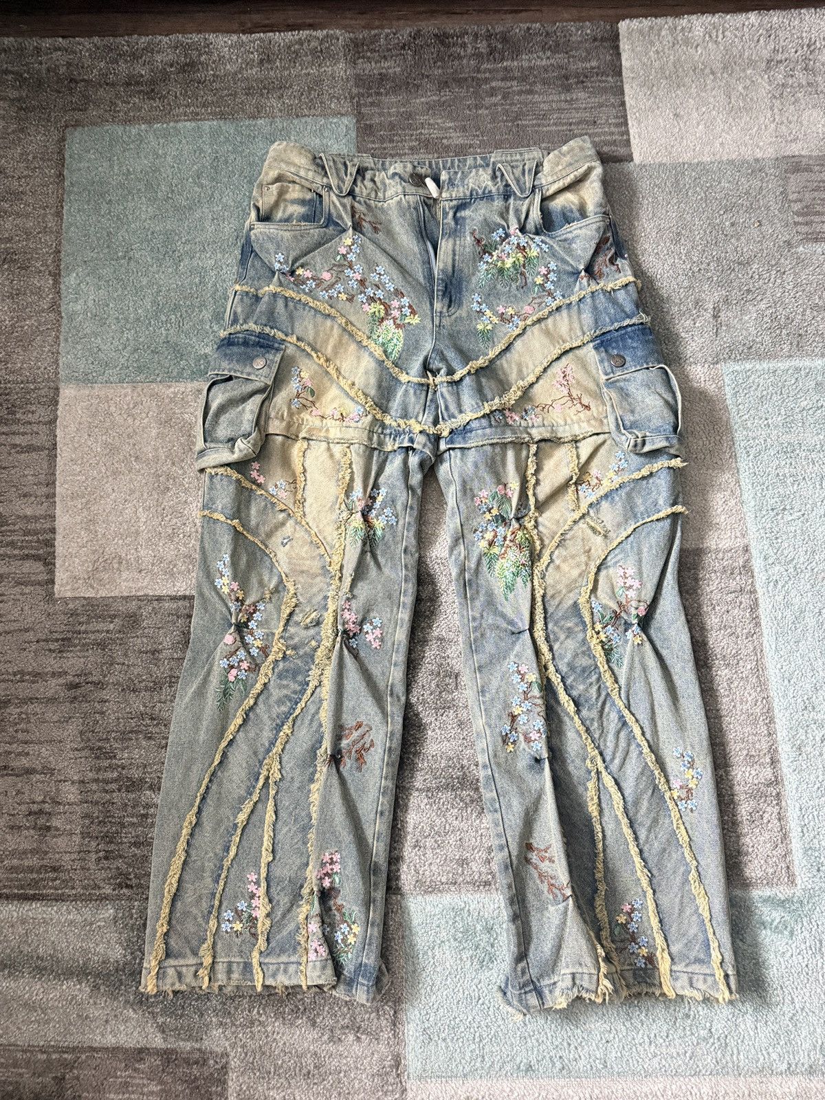 Bad Son Badson Moss 'Overgrowth' Denim | Grailed