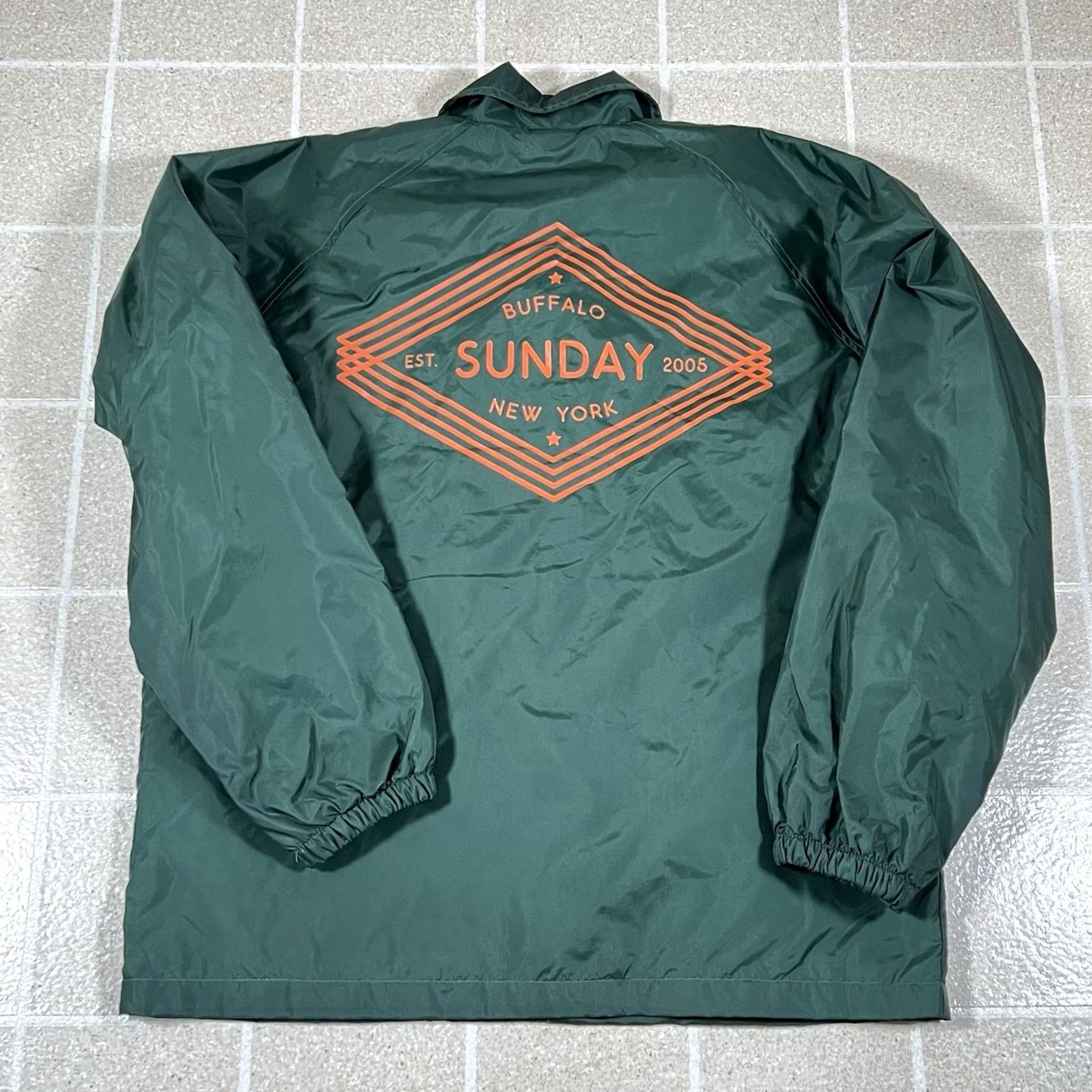 Coach VINTAGE Cardinal Jacket Sundays Skate shop Buffalo Ny Size M Men Nylon Green Windbreaker Jacket Size US M / EU 48-50 / 2 - 4 Thumbnail