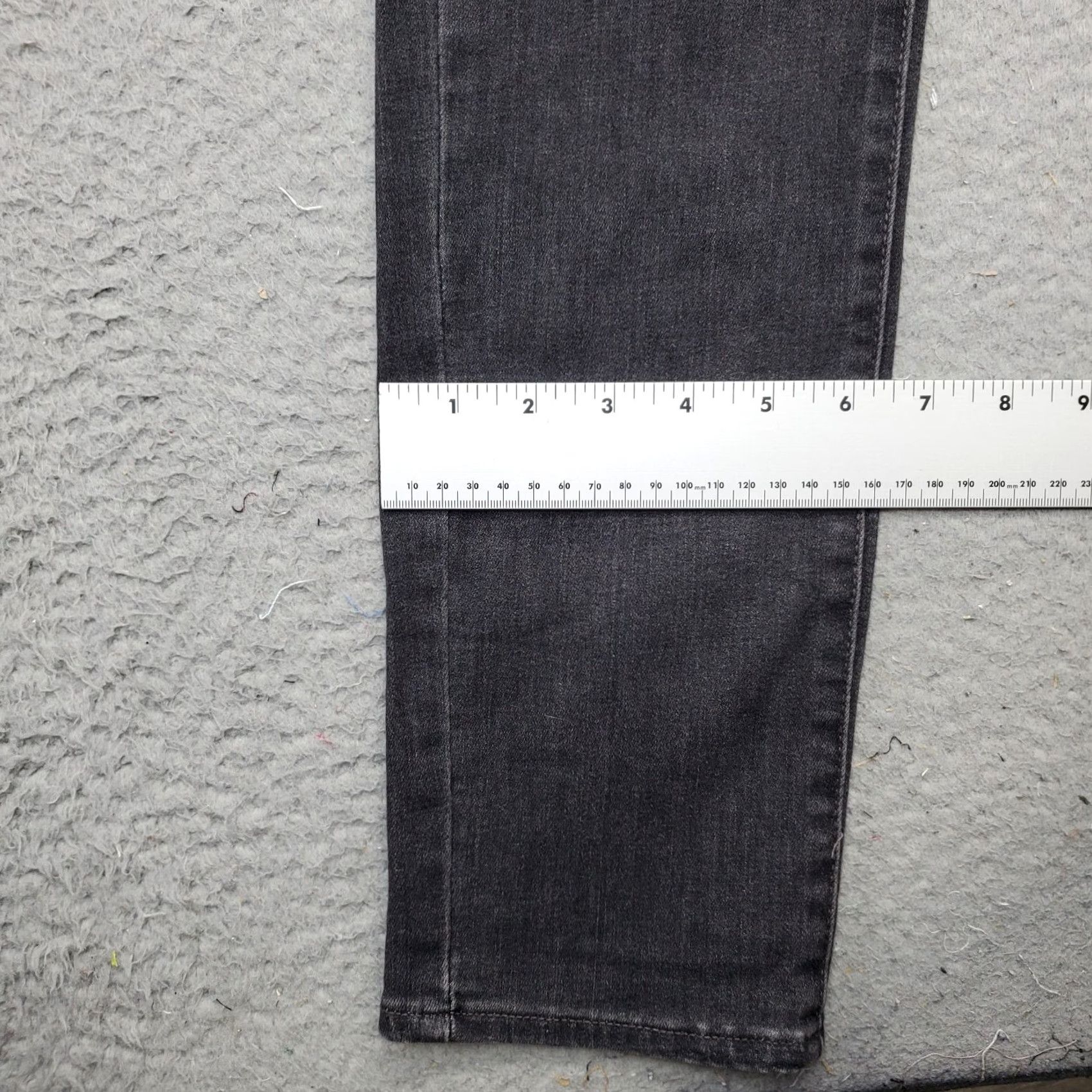 Levi's Levi's 311 Skinny Jeans Women's 33x30 Black Denim Cotton Stretch Mid Rise Jeans Size 24" / US 00 / IT 34 - 6 Thumbnail
