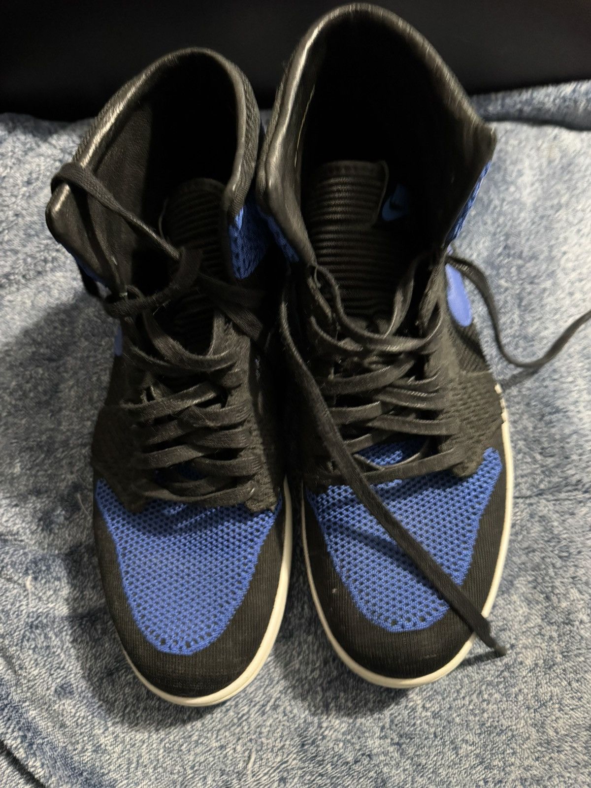 Jordan Brand Air Jordan 1 Flyknit Size US 12 / EU 45 - 5 Thumbnail