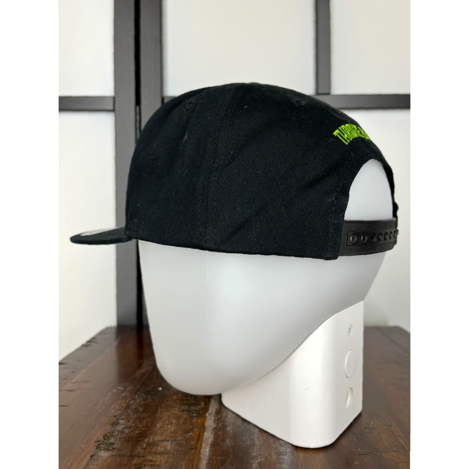 Logo 7 Throne Brewing Hat Snap Back Adult Black Cotton Hops Logo Brewery Cap Size ONE SIZE - 5 Thumbnail