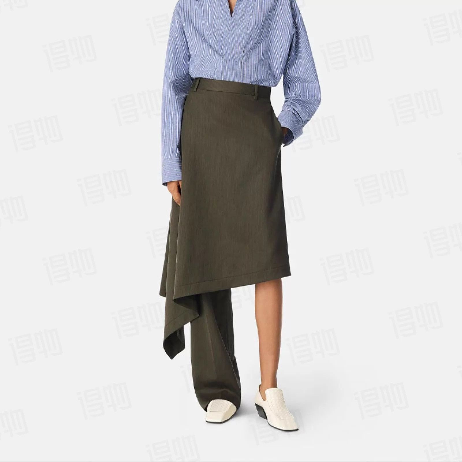Bottega Veneta BOTTEGA VENETA Celebrity Skirt-Pants Hybrid Women's 36 Size 25" / US 0 / IT 36 - 6 Thumbnail