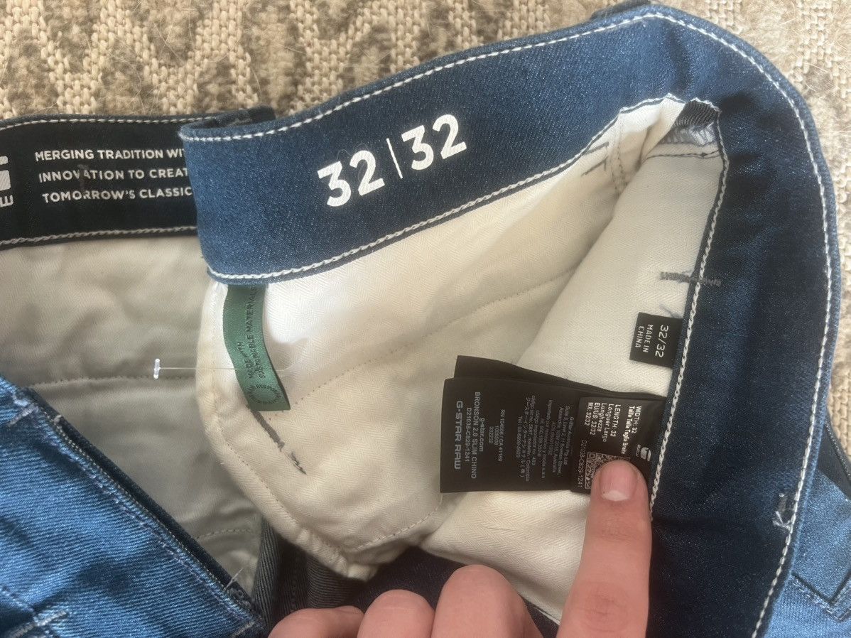 G-Star Vintage G-star raw jeans NEW 3301 y2k rare Japanese brand Size US 32 / EU 48 - 5 Thumbnail