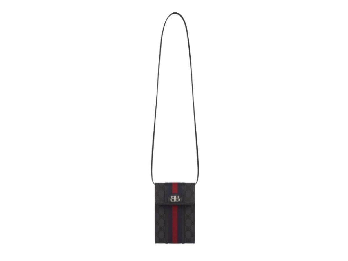 Balenciaga × Gucci o1tko11025 Size: OS / Hacker Project Monogram Phone Bag Size ONE SIZE - 2 Thumbnail