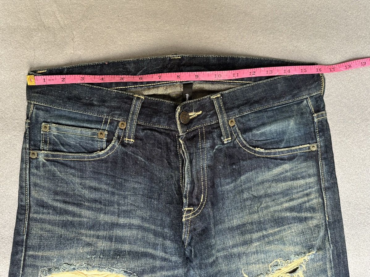 Japanese Brand Glamb Tokyo Japan Distressed Denim Size US 31 - 3 Thumbnail