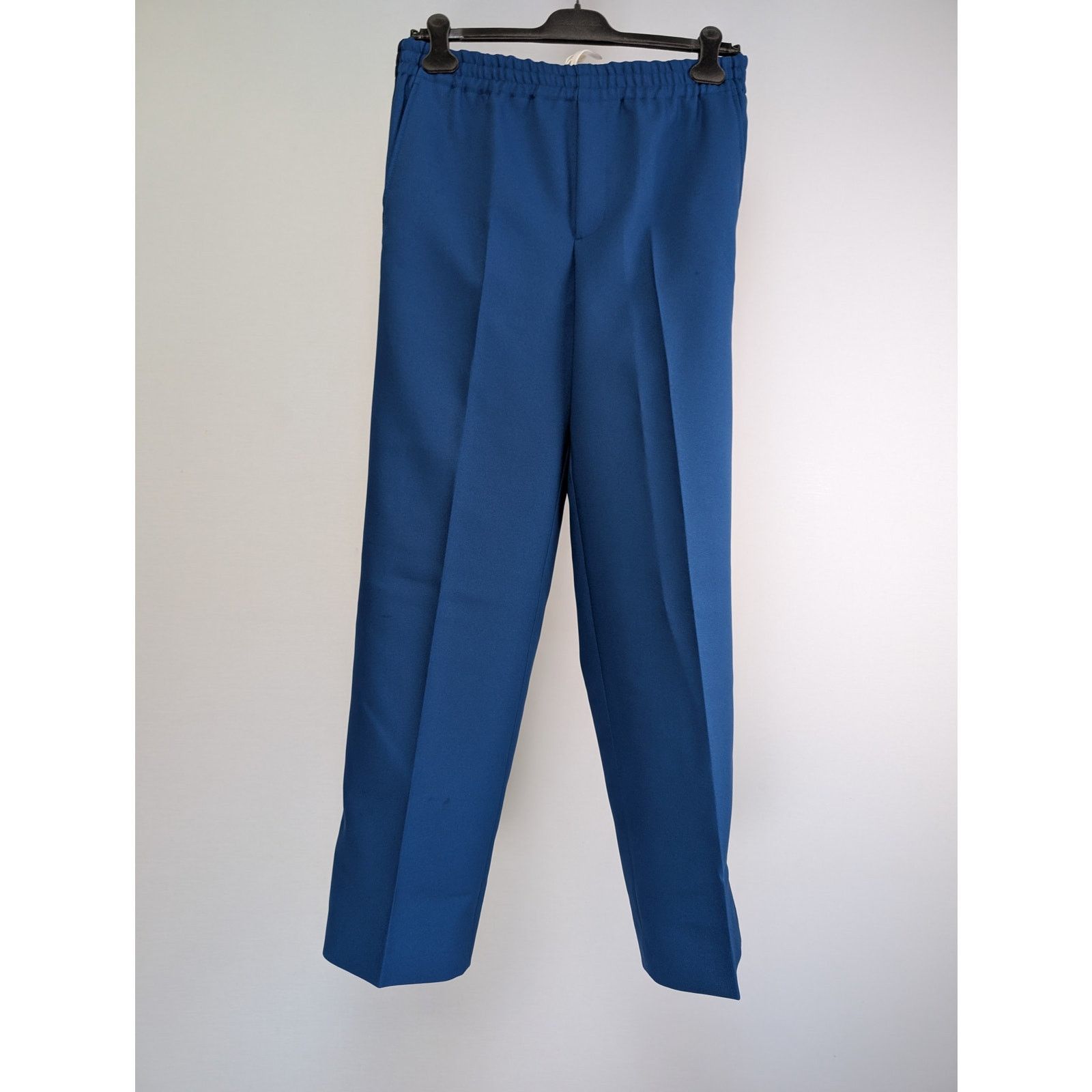 Gucci o1rshd1 Casual Pants With Stripe Blue/Red Logo in Blue Size US 32 / EU 48 - 2 Thumbnail