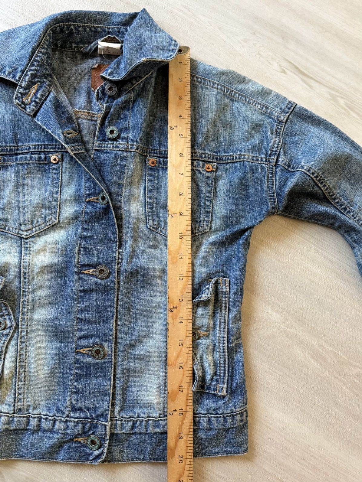 Levi's Vintage Levis Denim Trucker Jacket Sz Small Made In USA Size S / US 4 / IT 40 - 9 Thumbnail