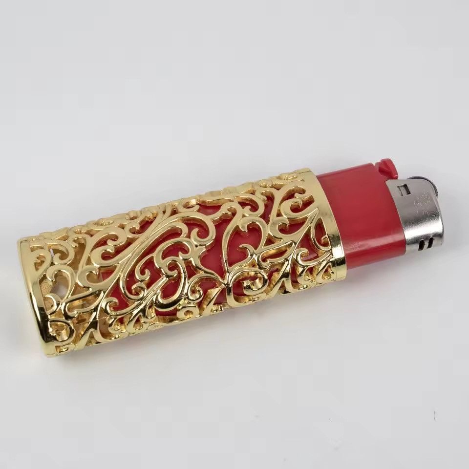 Jewelry Ornate Filigree Lighter Case – Full Metal Decorative Size ONE SIZE - 1 Thumbnail