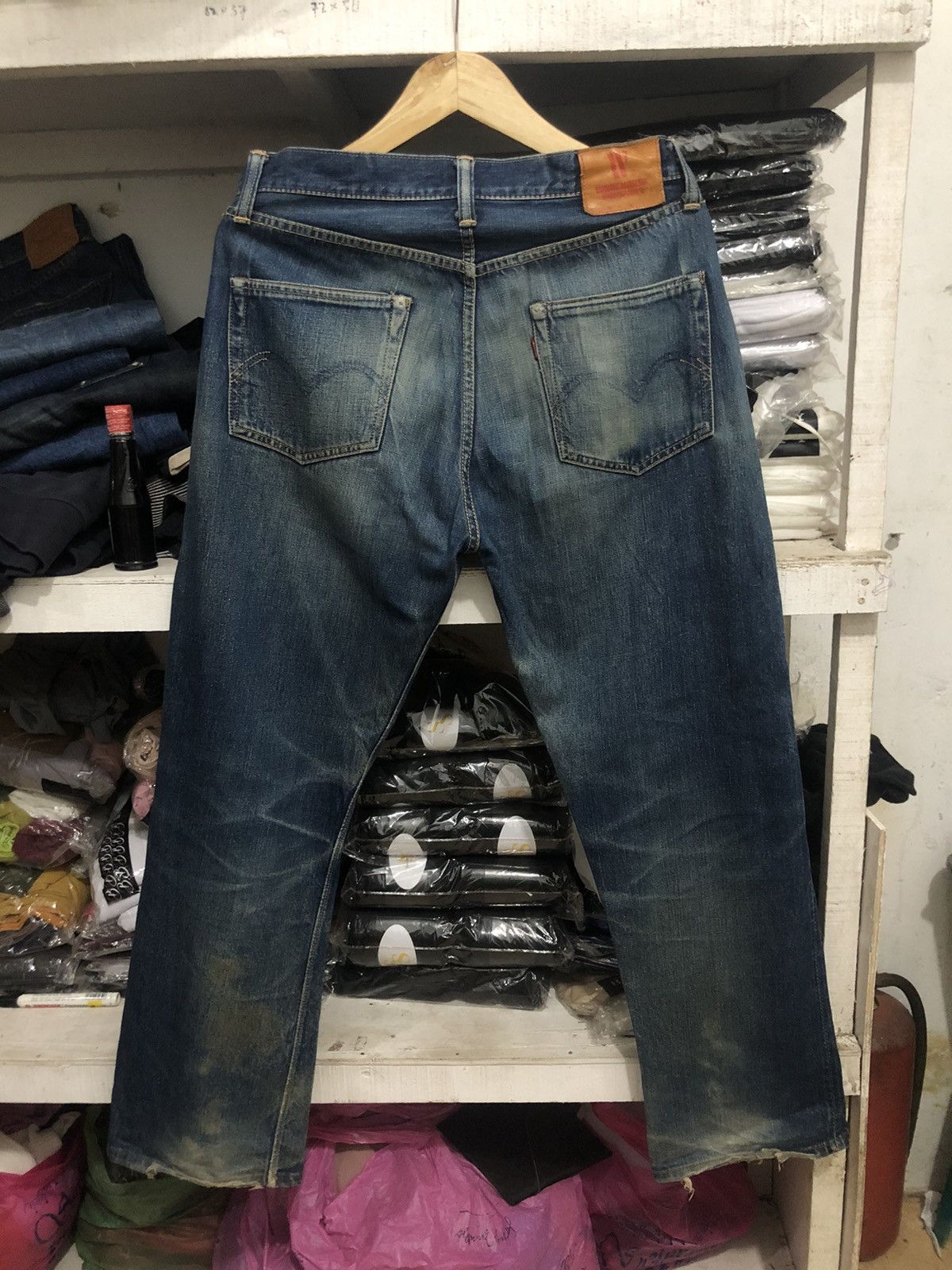 Japanese Brand × Warehouse Vintage Warehouse Gold Line Selvedge denim Size US 32 / EU 48 - 1 Thumbnail