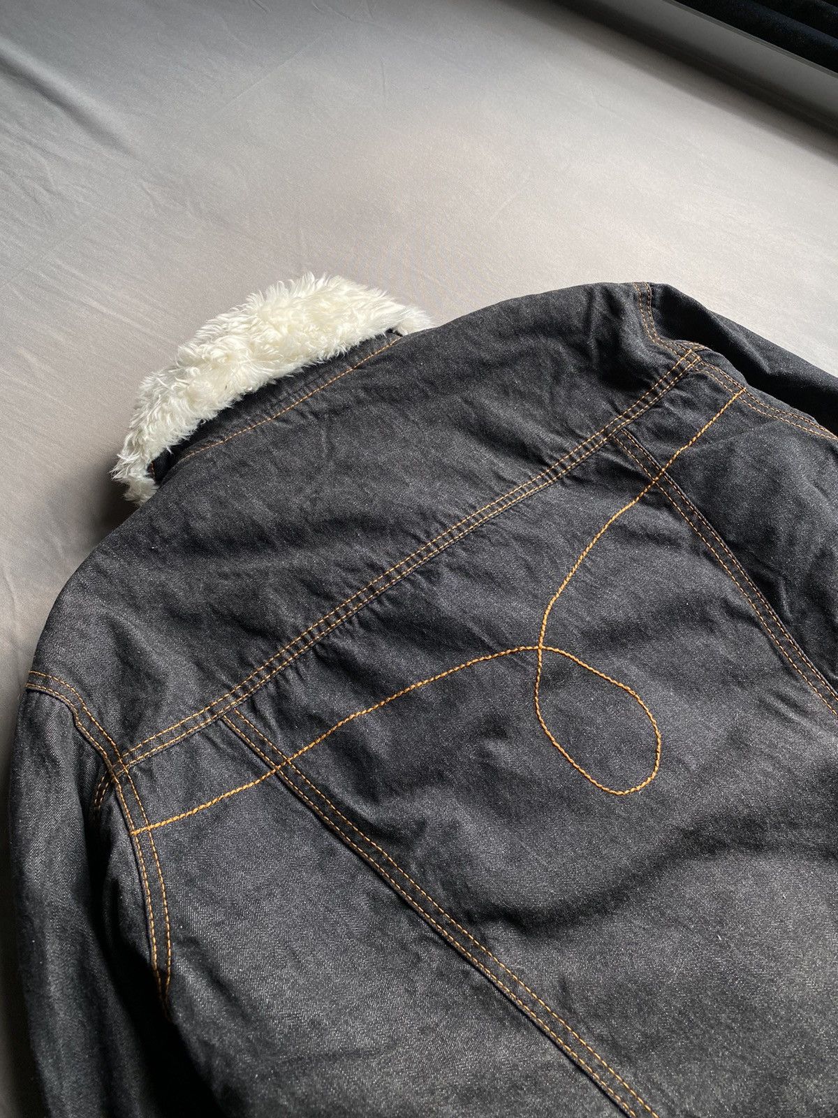 Calvin Klein × If Six Was Nine Calvin Klein Denim Sherpa Fur Jacket Size US M / EU 48-50 / 2 - 6 Thumbnail