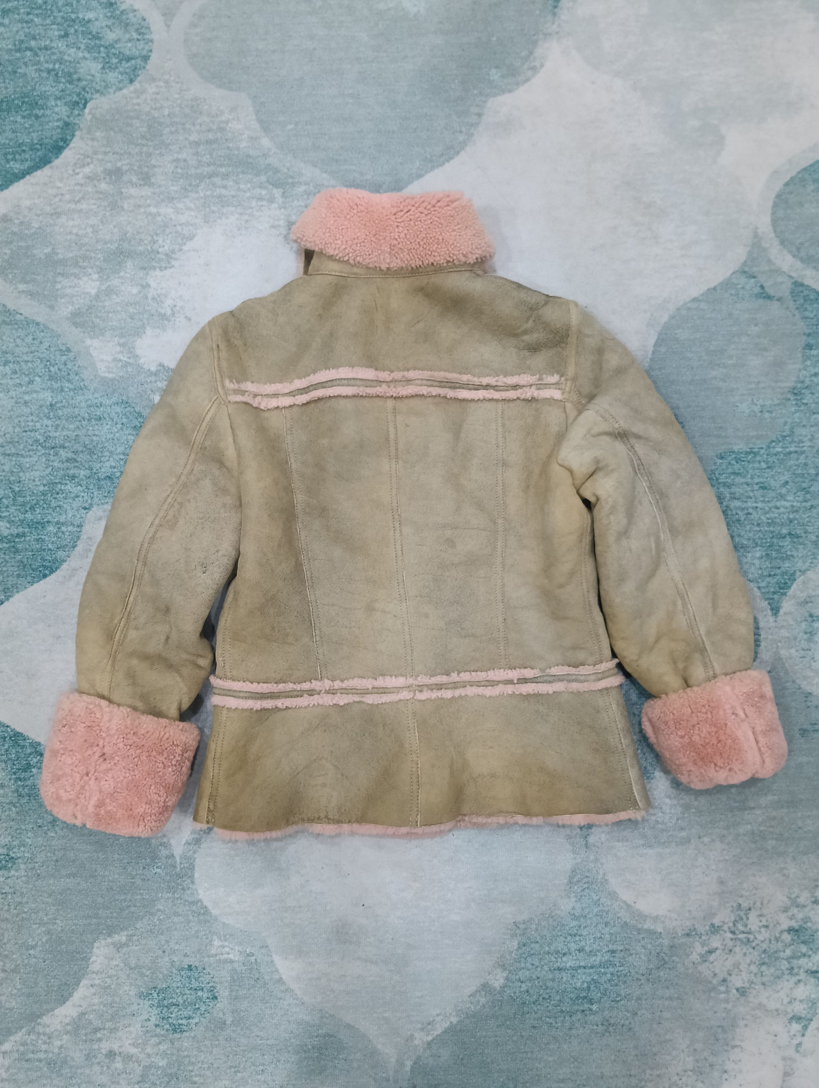 Designer × Japanese Brand × Les Copains Les Copains Sheepskin Jacket Size S / US 4 / IT 40 - 2 Thumbnail
