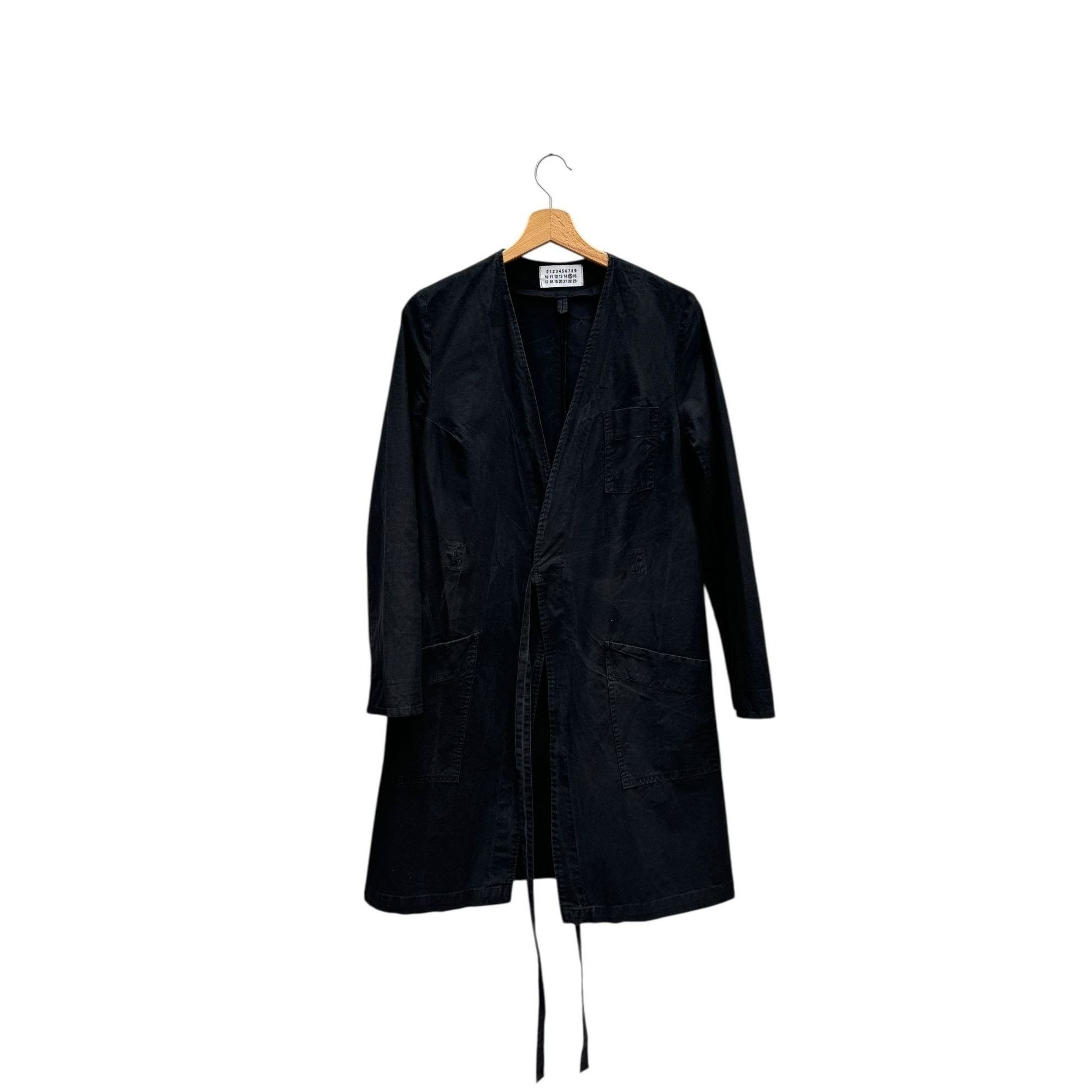 Maison Margiela 1999 Black Lab Coat Size M / US 6-8 / IT 42-44 - 2 Thumbnail