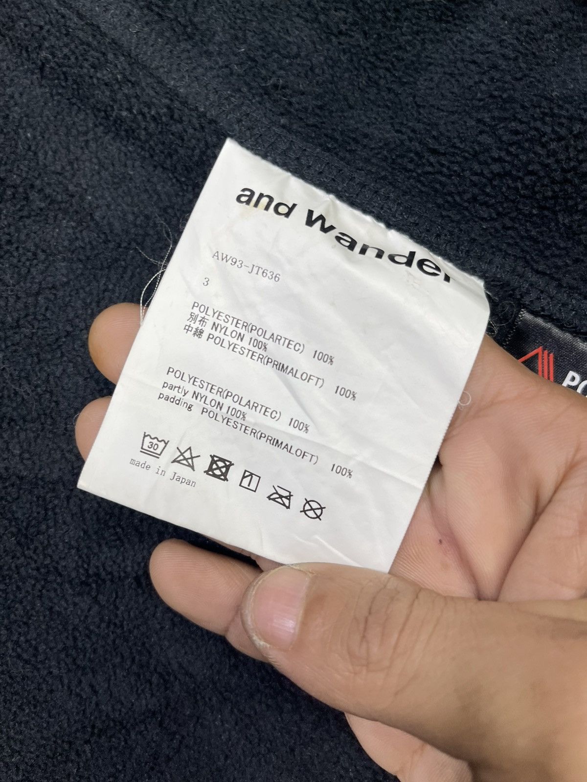 And Wander And Wander AW93-JT636 Polartec Primaloft Gorpcore Size US M / EU 48-50 / 2 - 21 Thumbnail