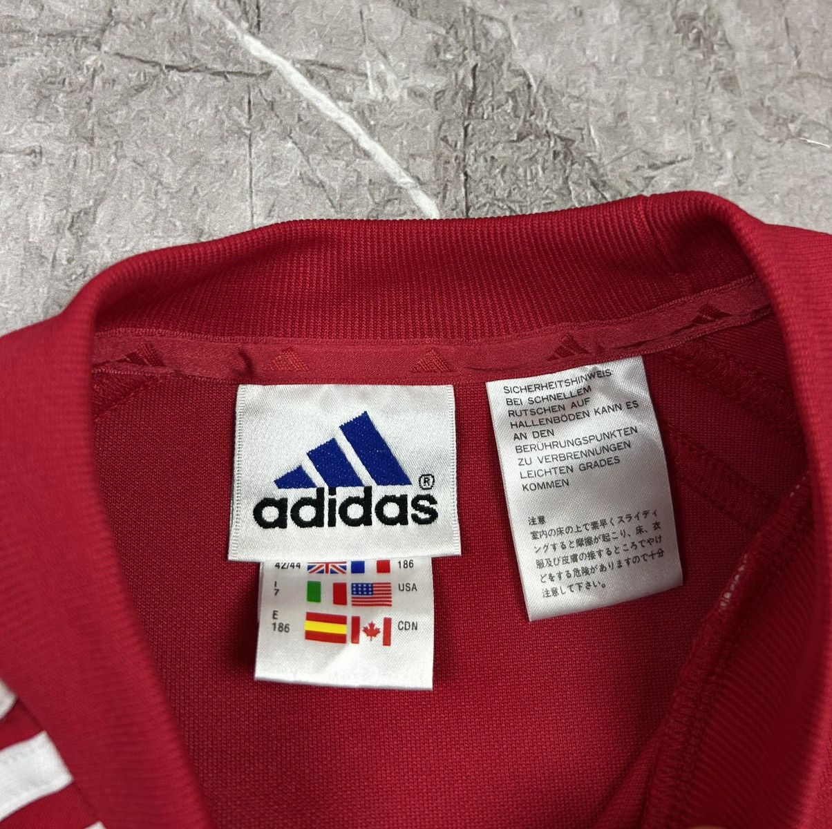 Adidas Vintage 90s Adidas Ajax Amsterdam Football Sweatshirt Soccer Size US L / EU 52-54 / 3 - 7 Thumbnail
