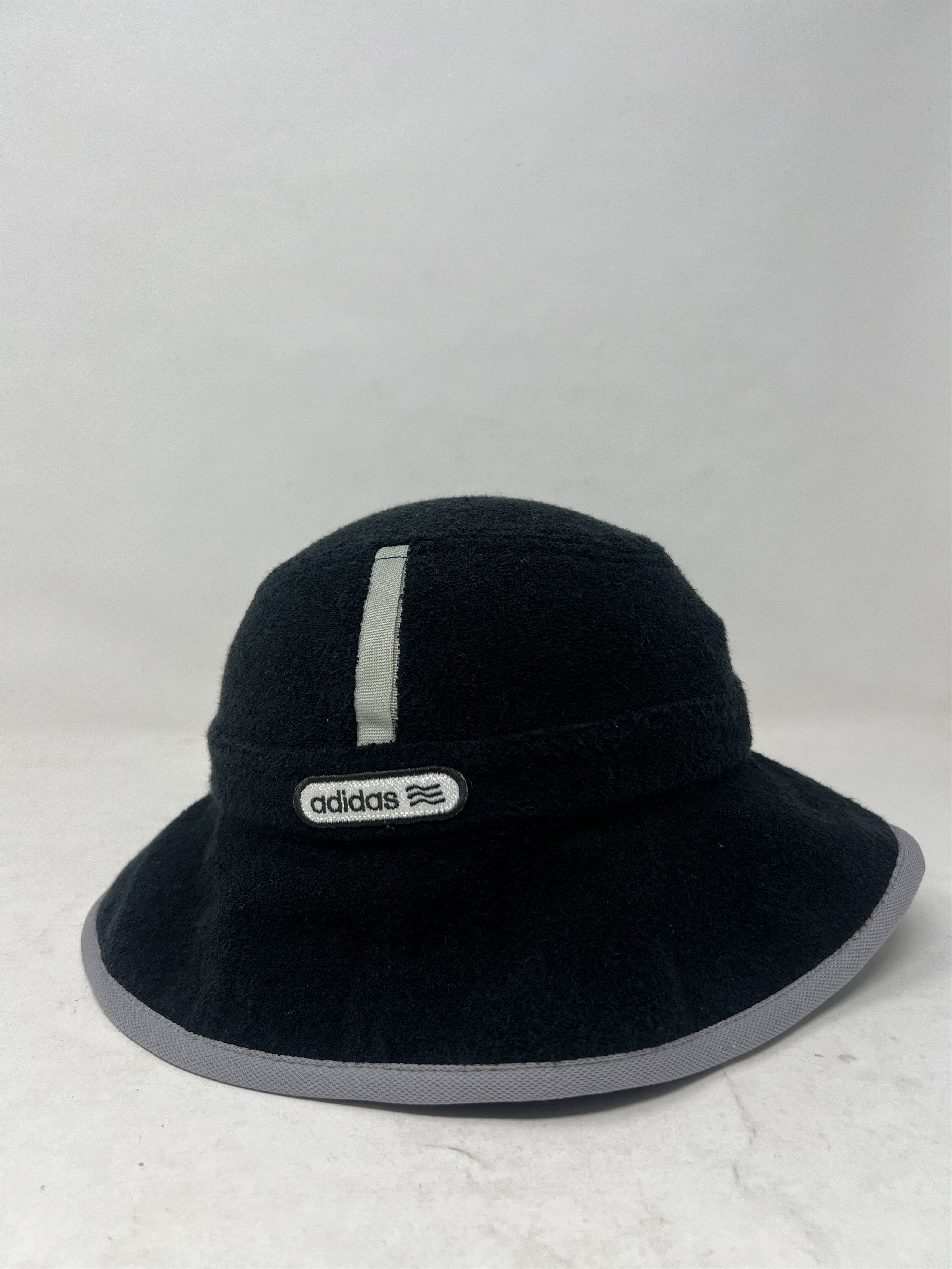 Adidas Adidas Fleece Black Bucket Hat Size ONE SIZE - 2 Thumbnail