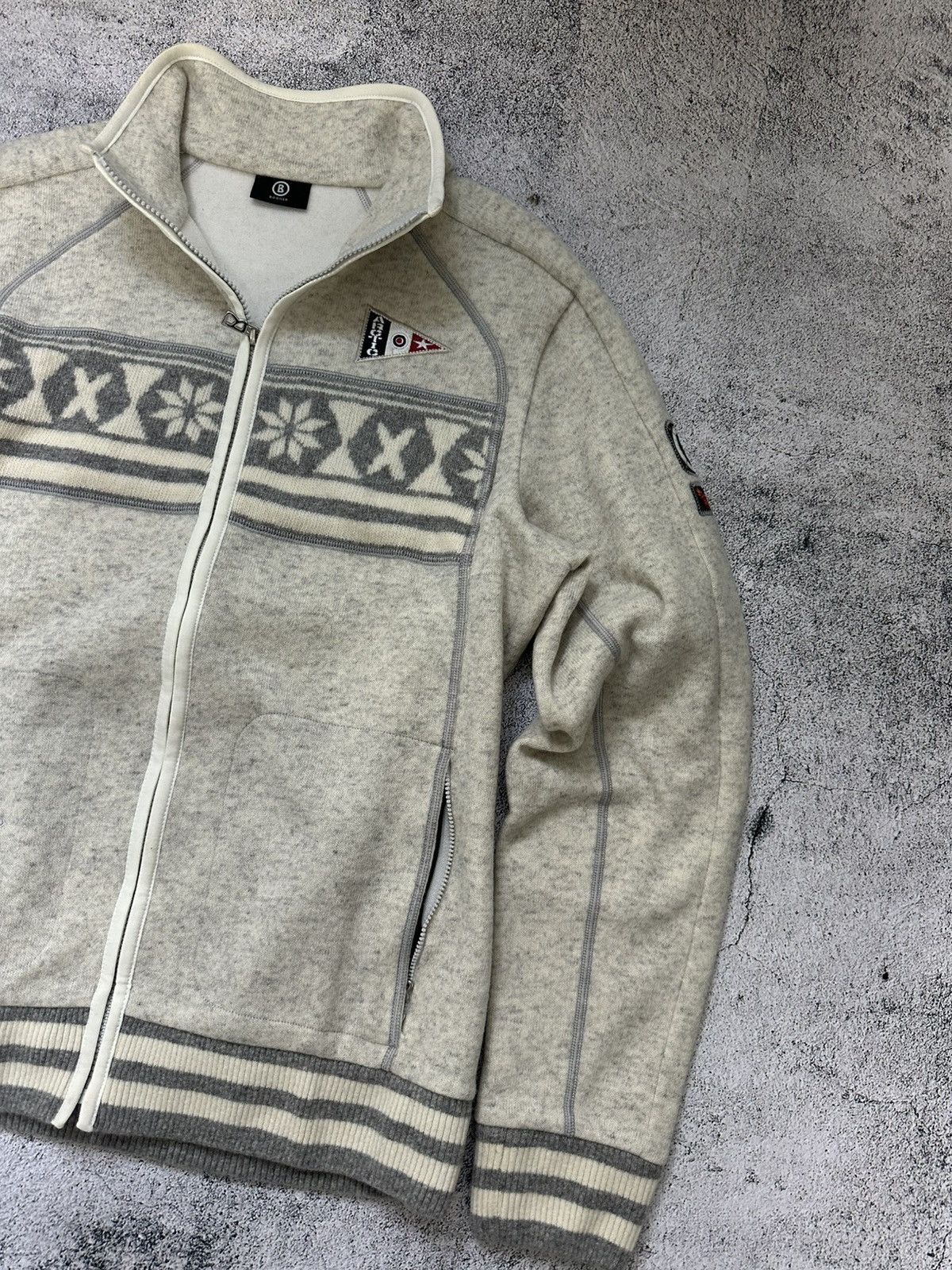 Bogner Bogner Zip Fleece Jacket Arctic Earth Size US M / EU 48-50 / 2 - 6 Thumbnail