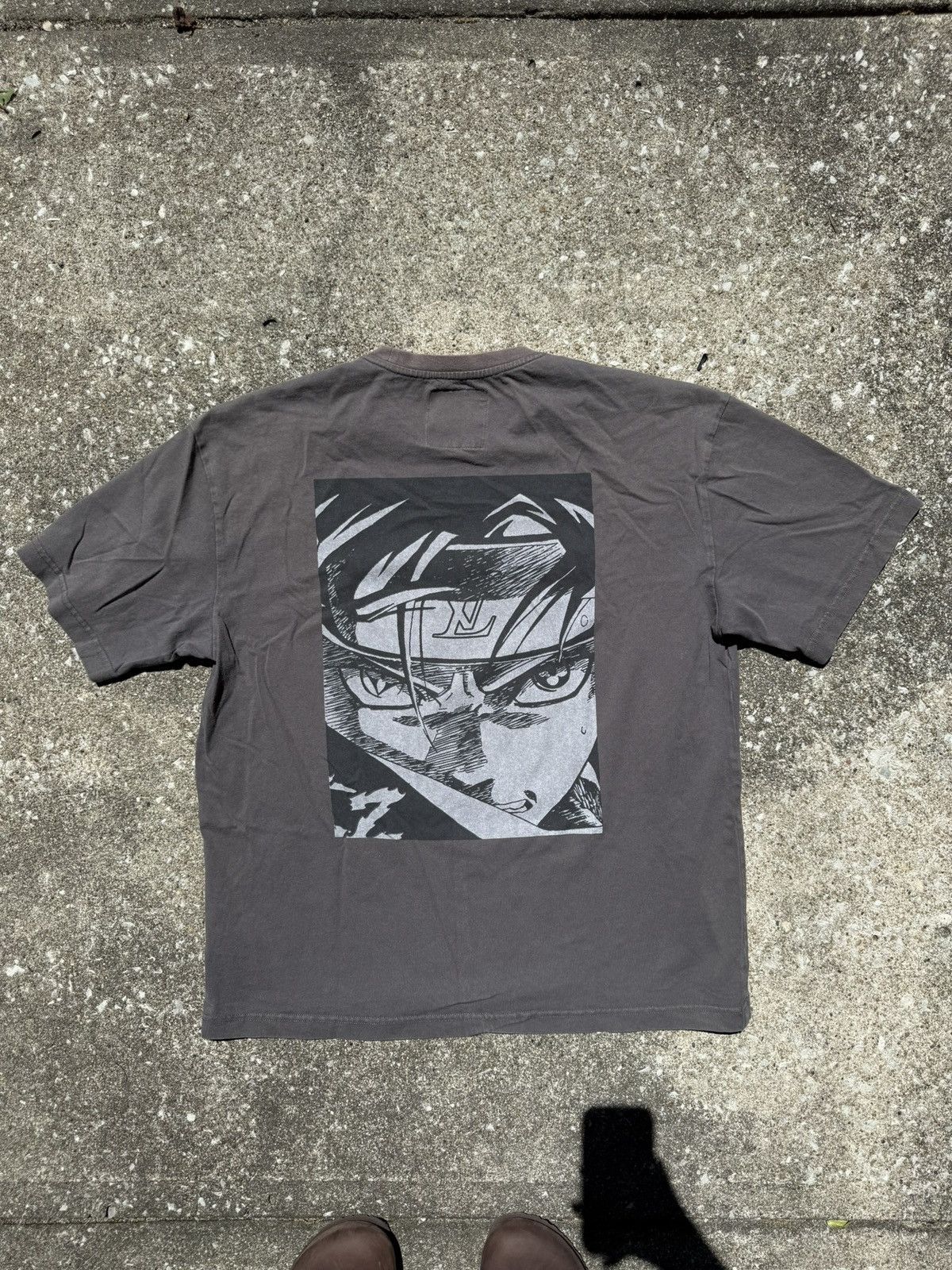 Anime Naruto Charcoal Gray Crewneck Tee LV Sharigan Size US L / EU 52-54 / 3 - 1 Thumbnail