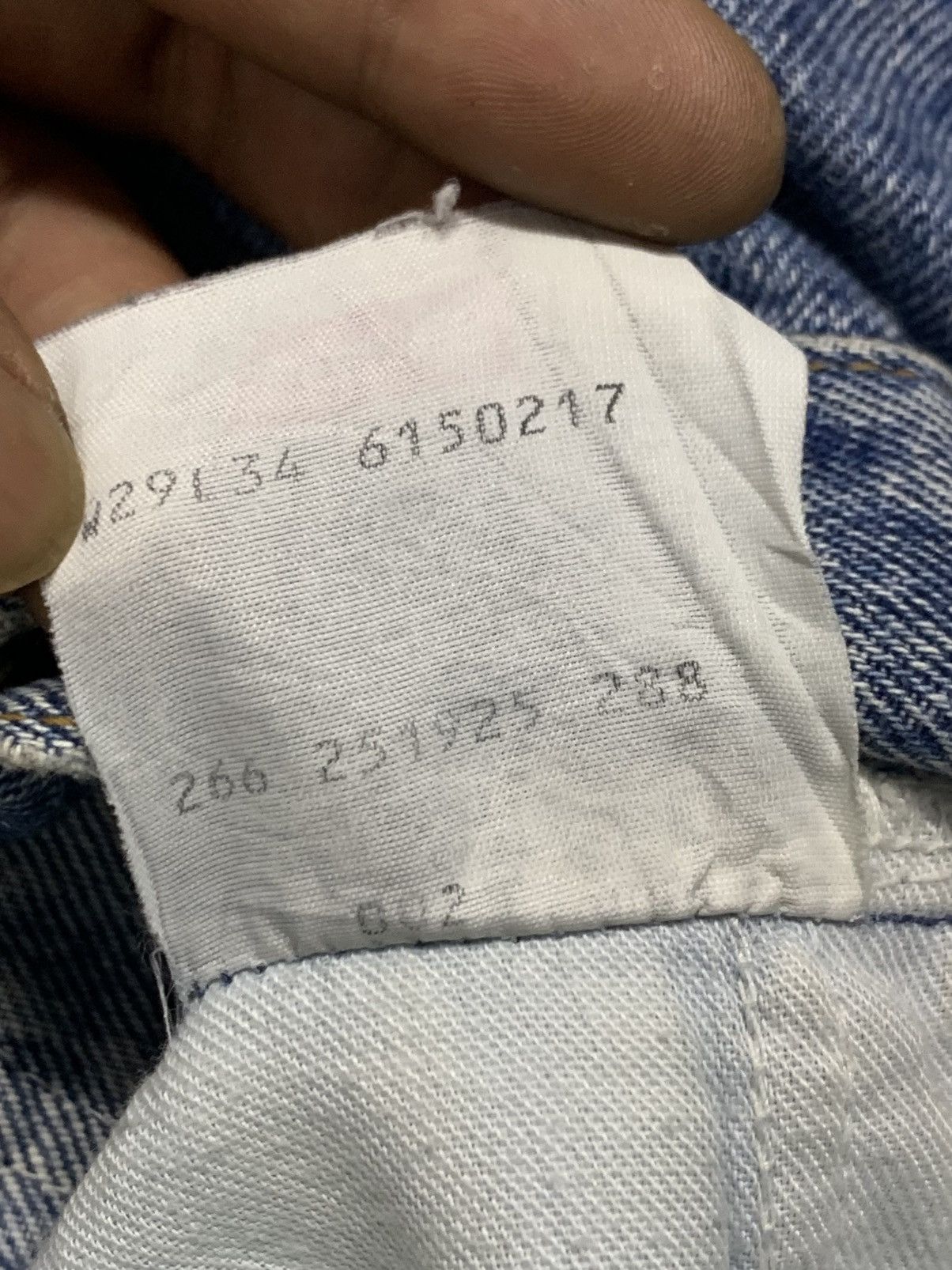 Levi's × Levi's Vintage Clothing × Vintage Vintage Levis Orange Tab Made in Belgium Size US 28 / EU 44 - 9 Thumbnail