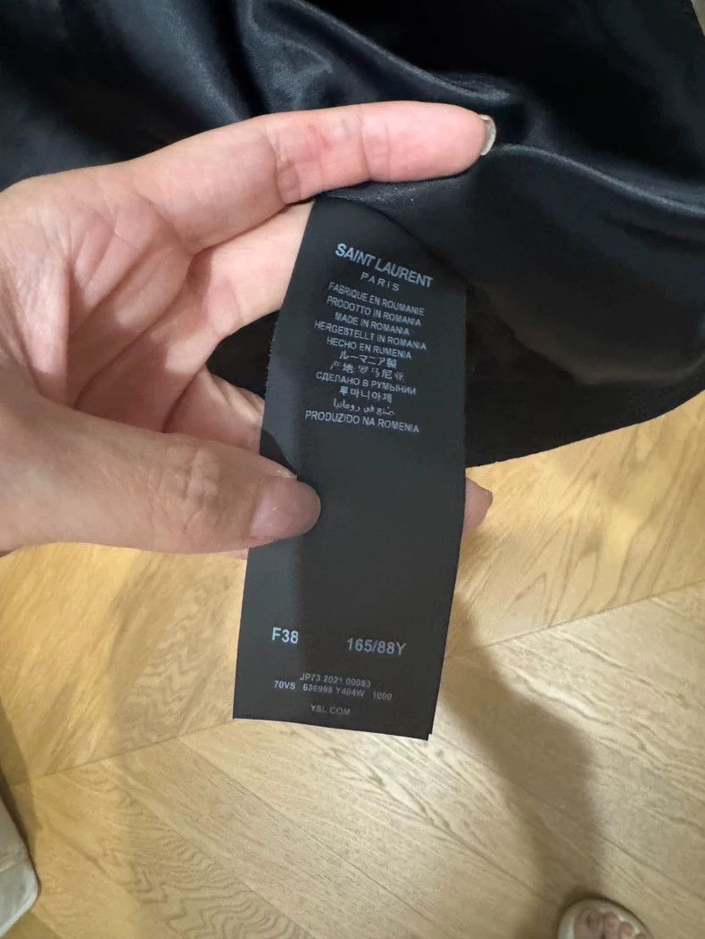 Saint Laurent Paris Saint Laurent Paris Black Love Jacket-2506 Size US S / EU 44-46 / 1 - 2 Thumbnail