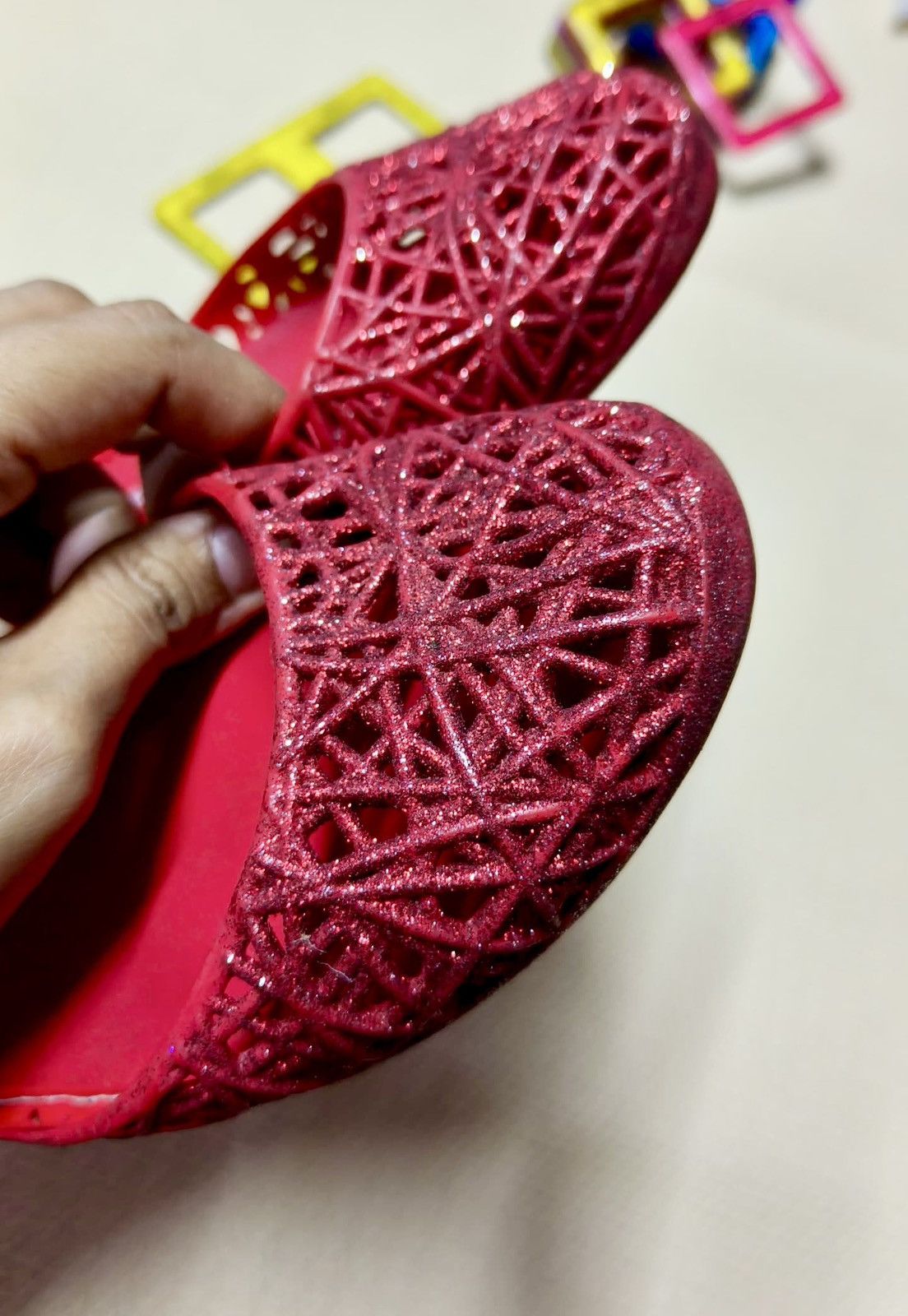 Melissa Melissa Campana Red Flats Size US 5 / IT 35 - 2 Thumbnail