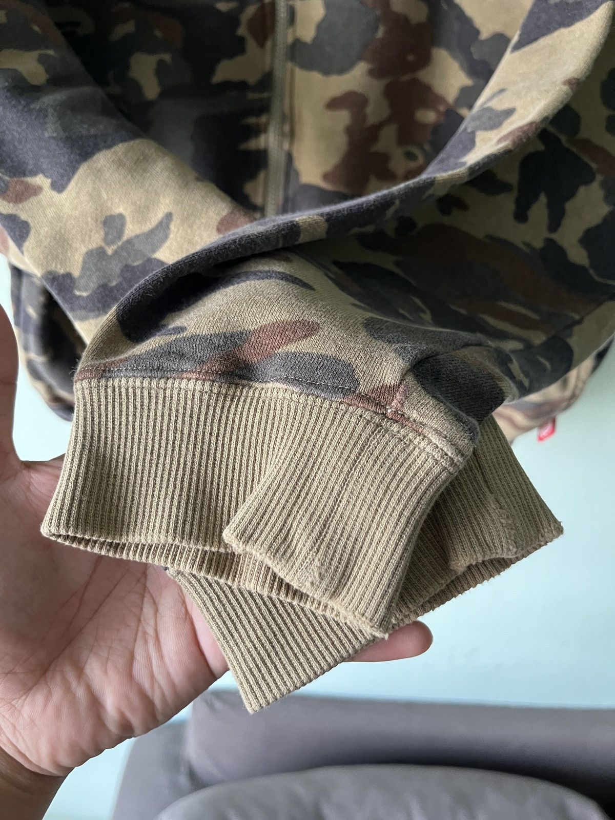Japanese Brand Punk Drunker Camo Hoodie Size US M / EU 48-50 / 2 - 9 Thumbnail