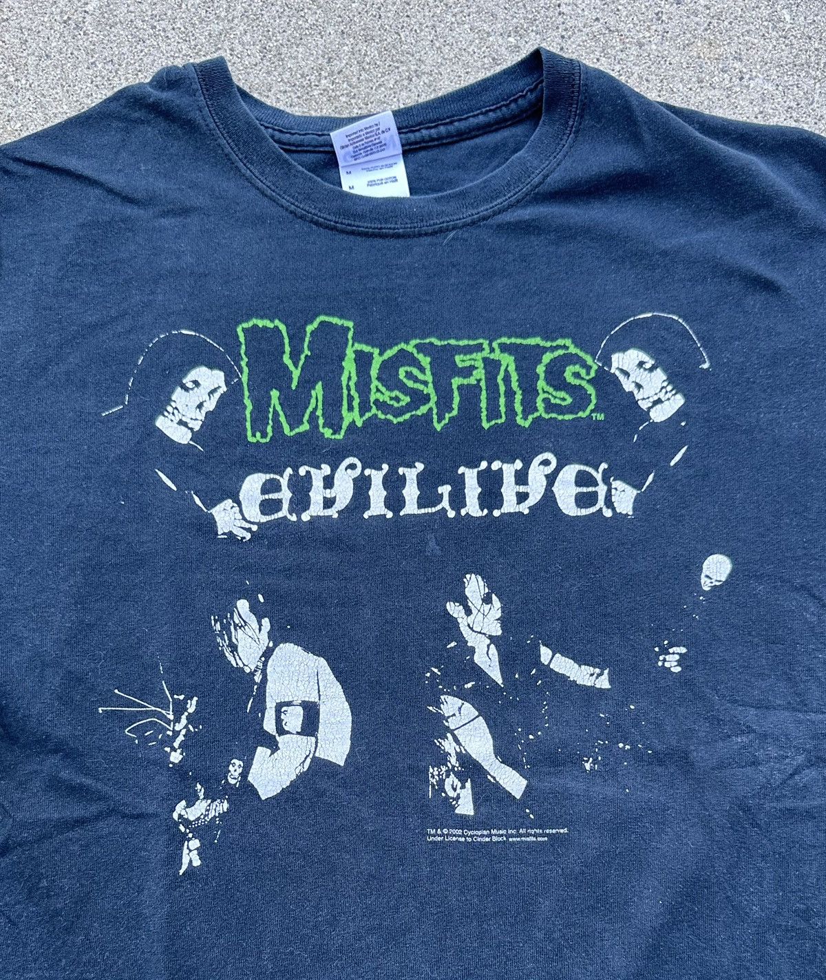 Gildan Misfits Evilive T-Shirt 2002 Size US M / EU 48-50 / 2 - 2 Thumbnail