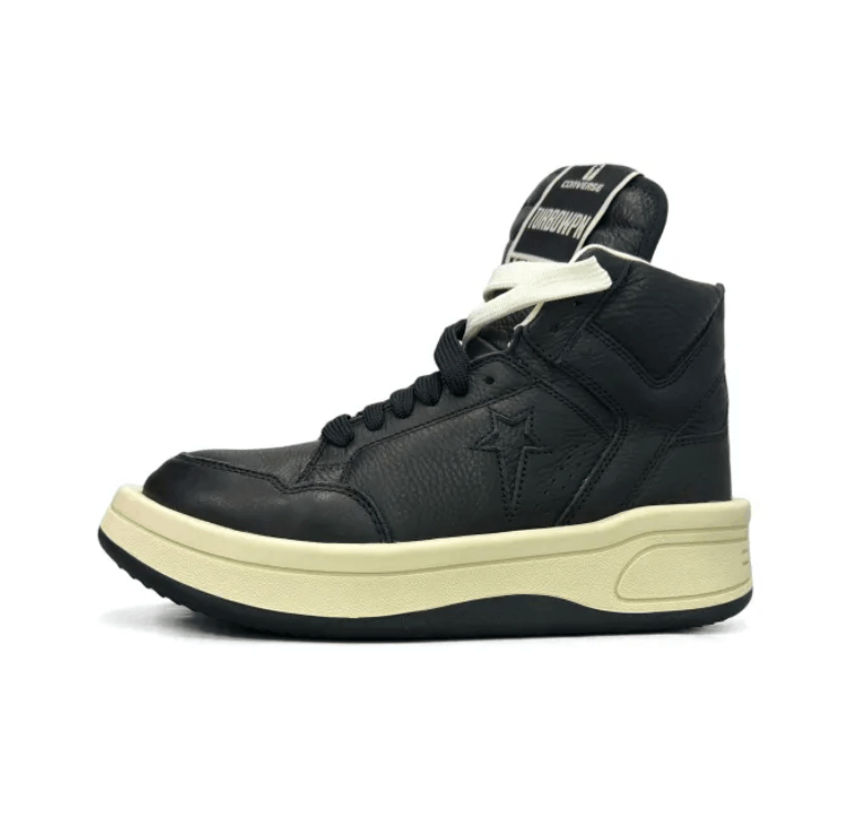 Rick Owens Rick Owens TURBOWPN Black High Top Size US 6 / EU 39 - 1 Thumbnail