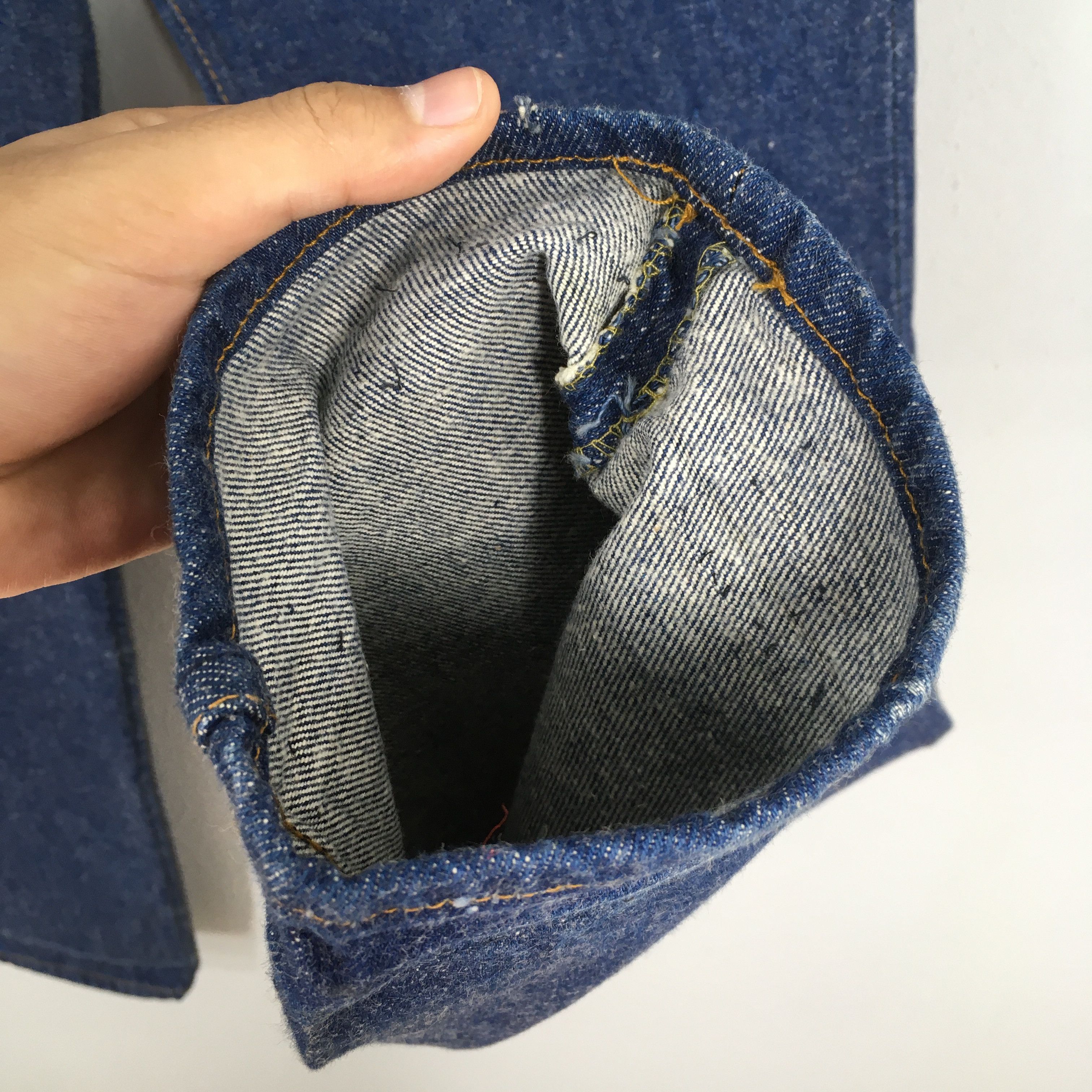 Levi's Size 25x29 Vintage 90s Levi's 701-0117 Student Jeans S450 Size 25" / US 0 / IT 36 - 5 Thumbnail