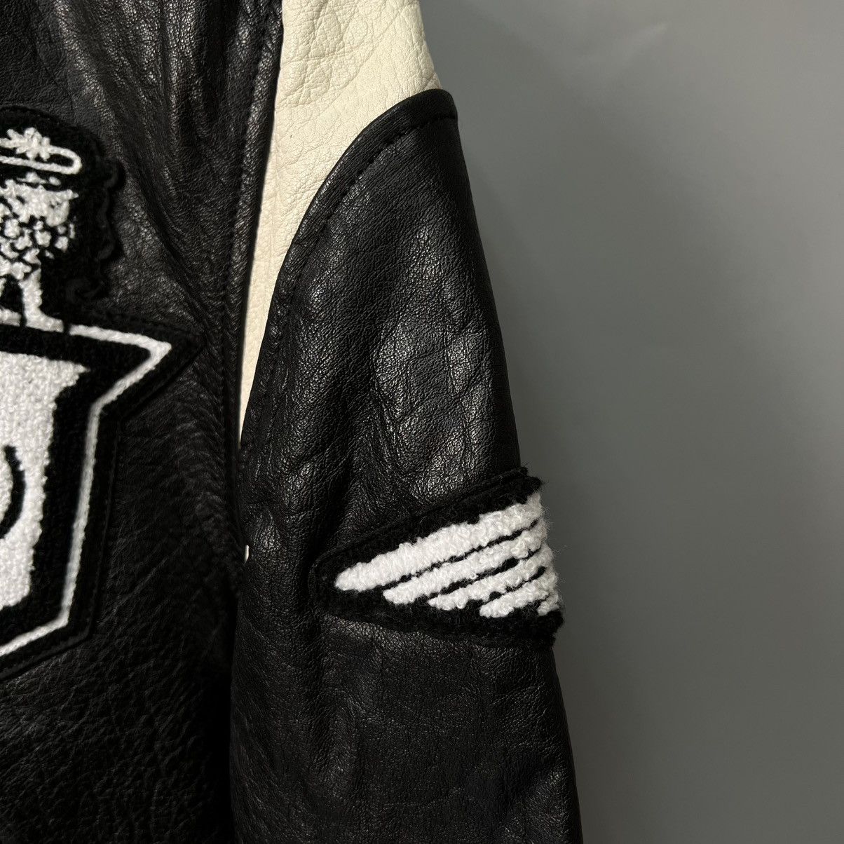 Rhude × Zara Rhude x Zara Rhuigi Leather Varsity Bomber Jacket NEW Size US M / EU 48-50 / 2 - 14 Thumbnail