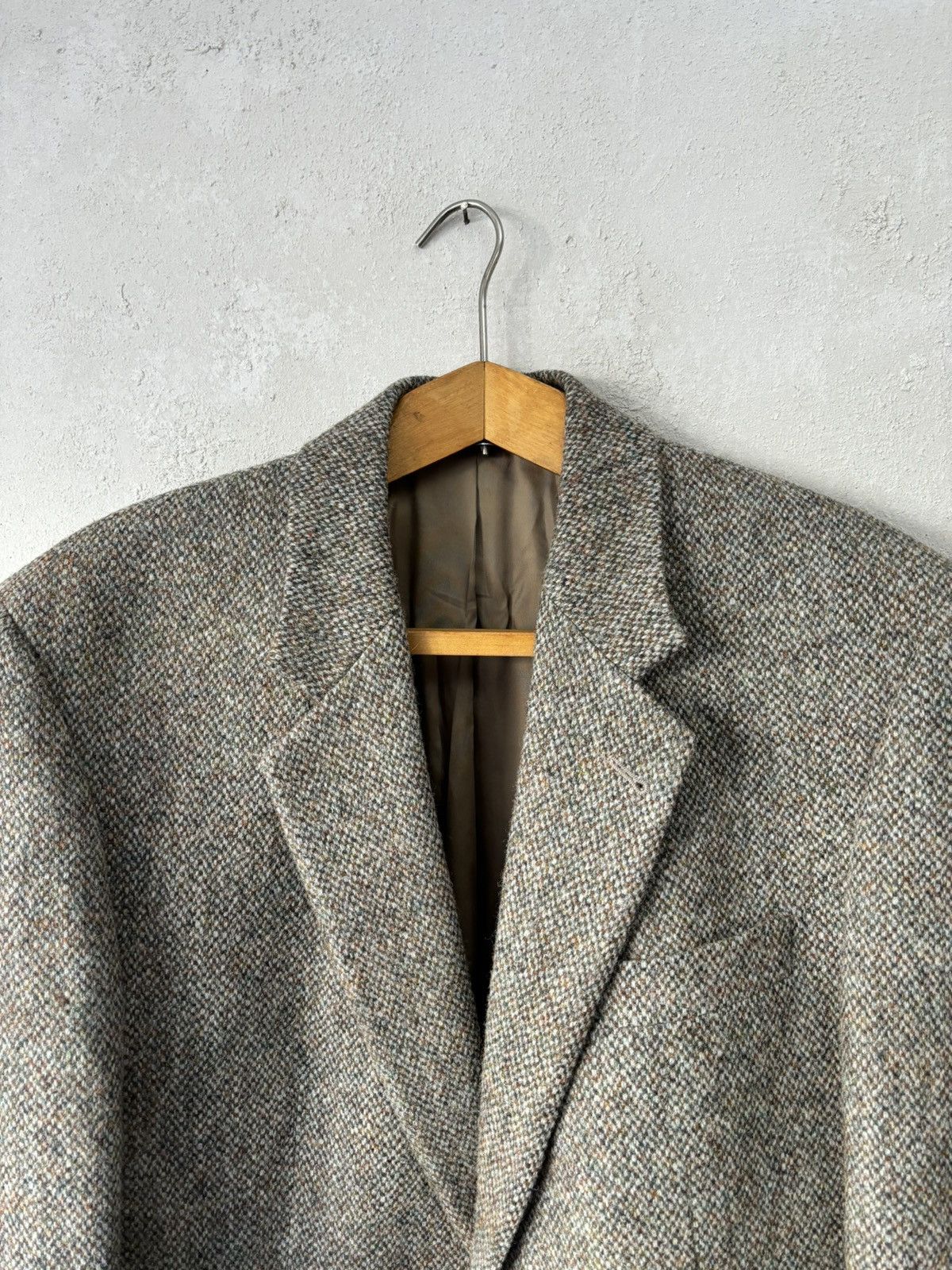 Harris Tweed Vintage 80s Harris Tweed Blazer Size 42R - 3 Thumbnail