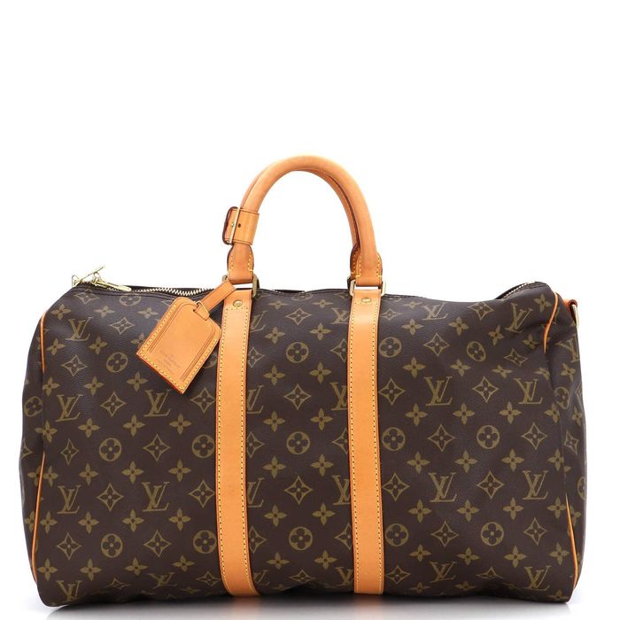 Monogram Canvas Keepall Bandoulière 45