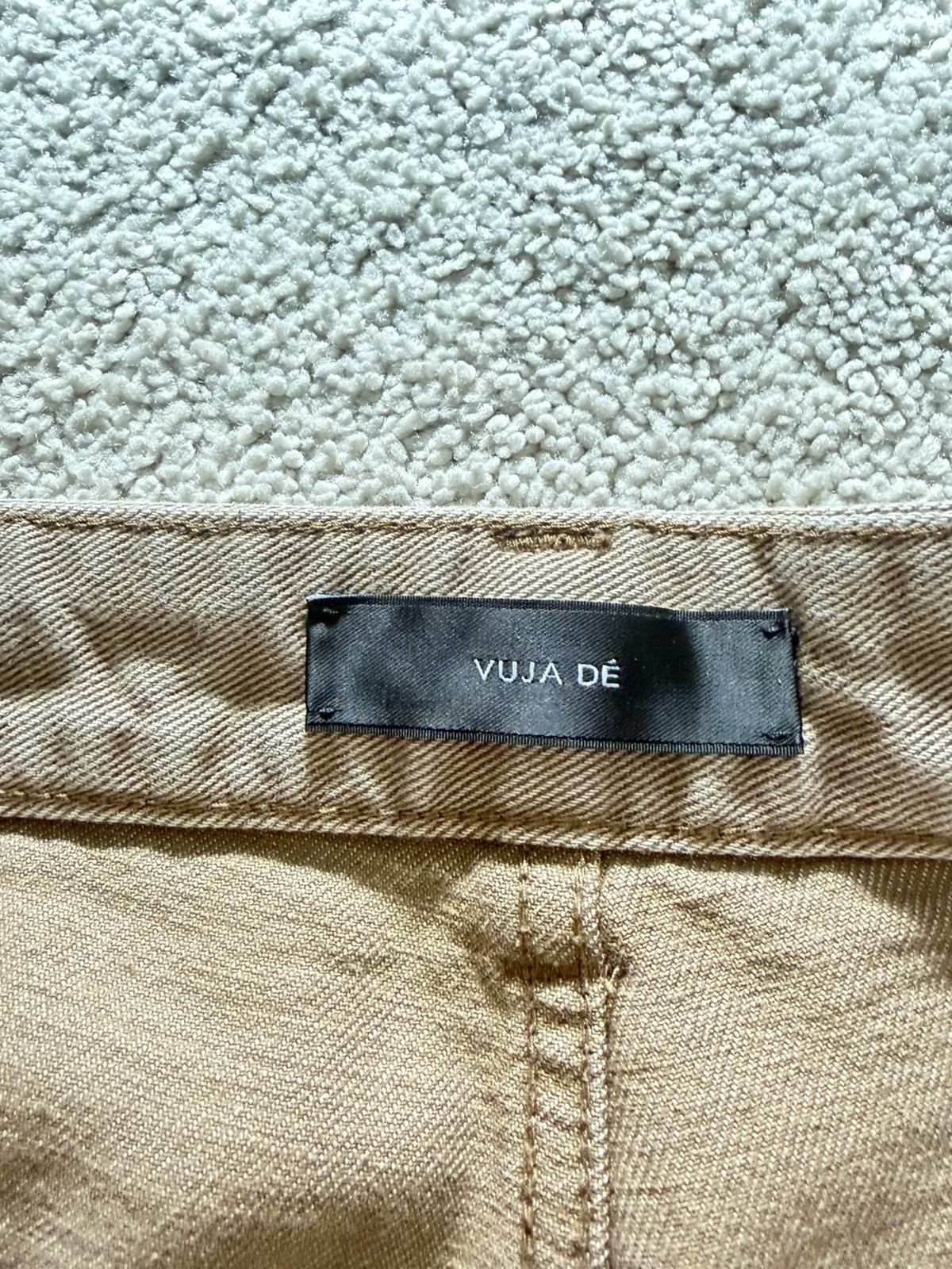Vuja De Vuja De Gunther Destroyed Knee Carpenter Pants Size US 32 / EU 48 - 2 Thumbnail