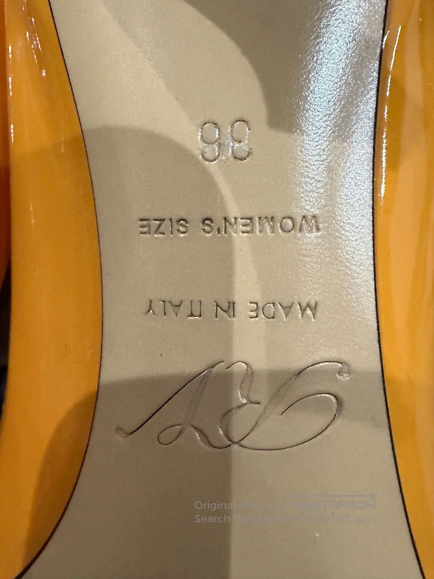 Roger Vivier Roger Vivier Mango Yellow Kitten Heel Pumps. Size US 5 / IT 35 - 7 Thumbnail