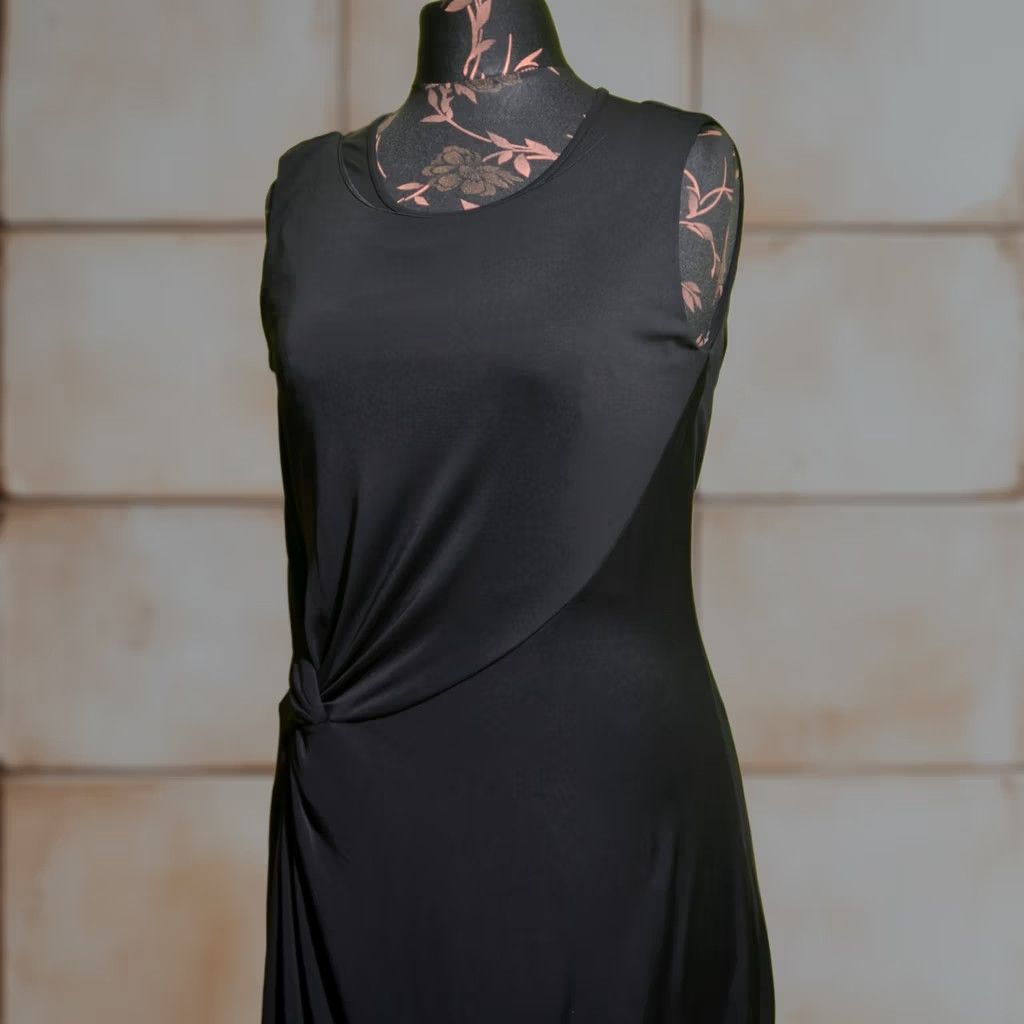 Karen Millen Karen Millen Women's Black Sleeveless Dress Casual Party/Cocktail Knee Length Size 12 UK12 US8 EU40 Dress Womens Black Sleeveless Knee Length 12 Size XL / US 12-14 / IT 48-50 - 1 Thumbnail