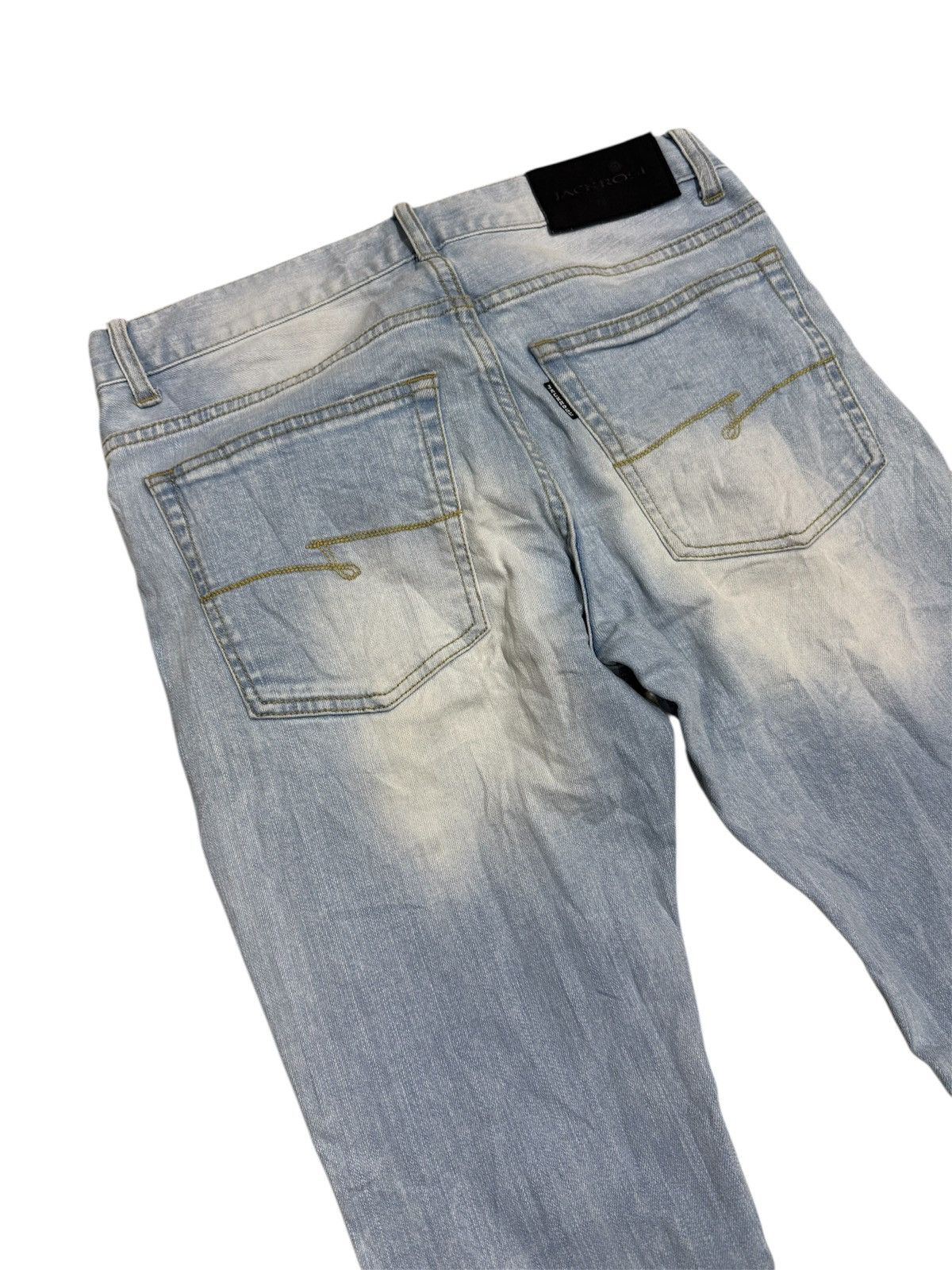 JACKROSE JACKROSE DISTRESSED JEANS Size US 29 - 6 Thumbnail