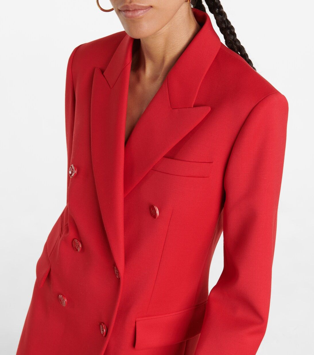 Chloe o1y0825 Blazer in Red Size M / US 6-8 / IT 42-44 - 3 Thumbnail