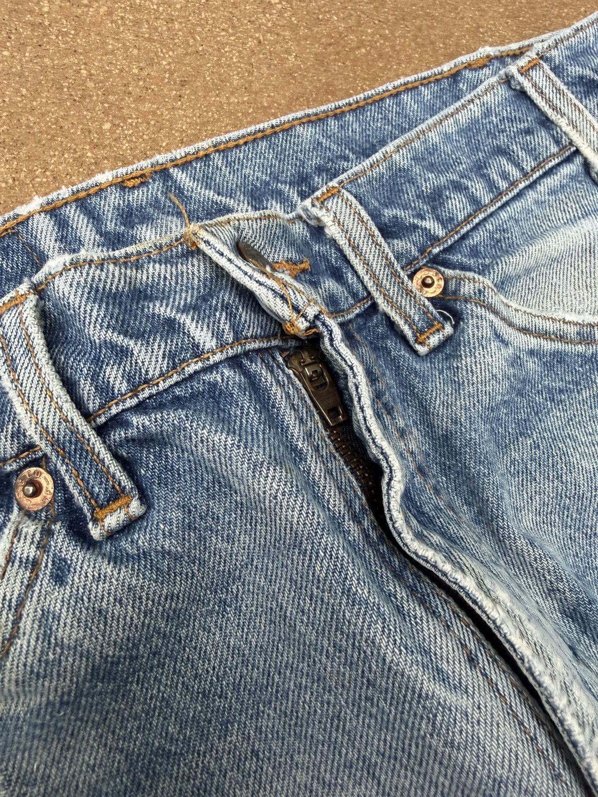 Levi's Vintage 90’s Levi’s 517 Orange Tab Bootcut Flare Jeans 31x29 Size US 31 - 5 Thumbnail