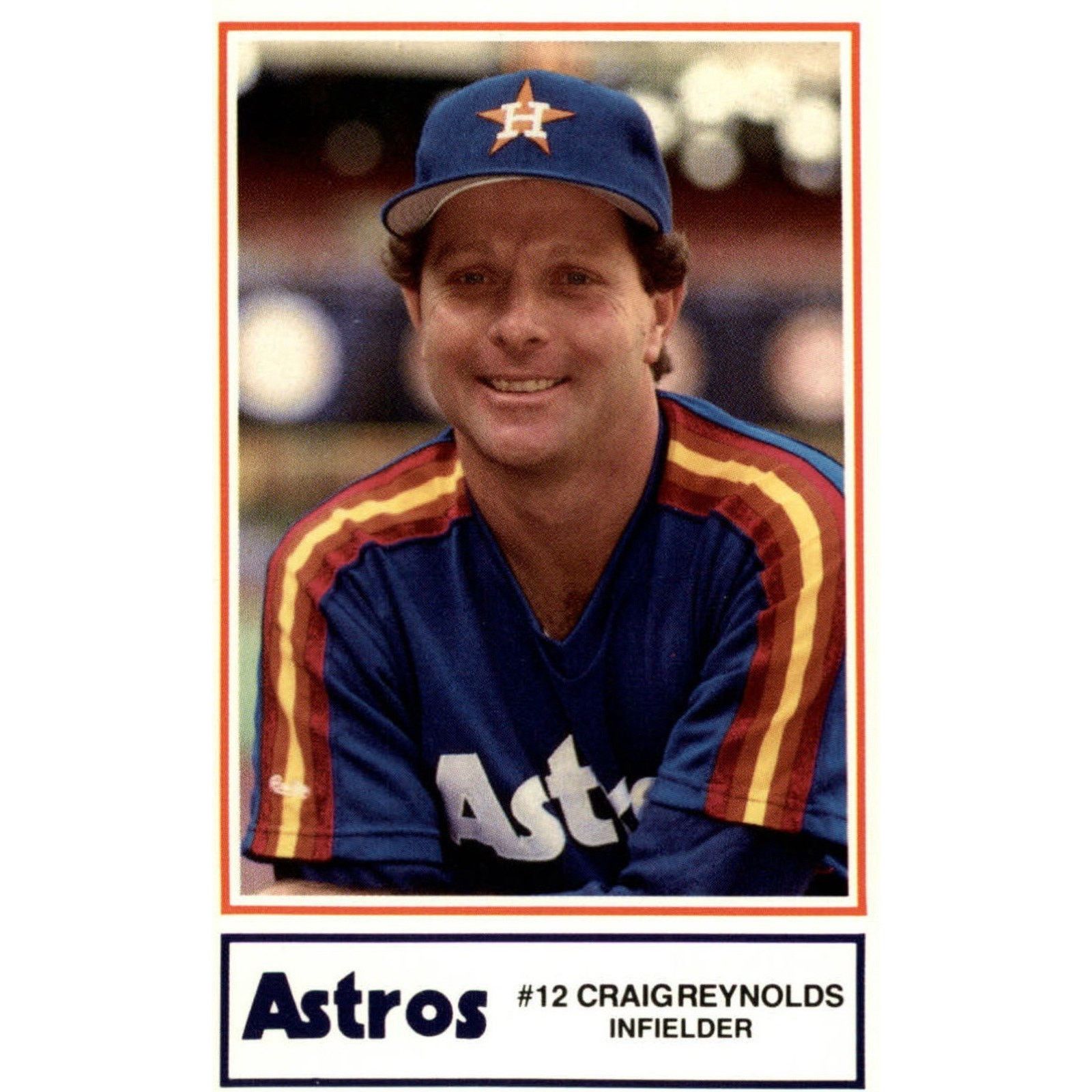 Majestic 80s Vtg Majestic Houston Astros Jersey Women L #12 Reynolds Size US L / EU 52-54 / 3 - 6 Thumbnail