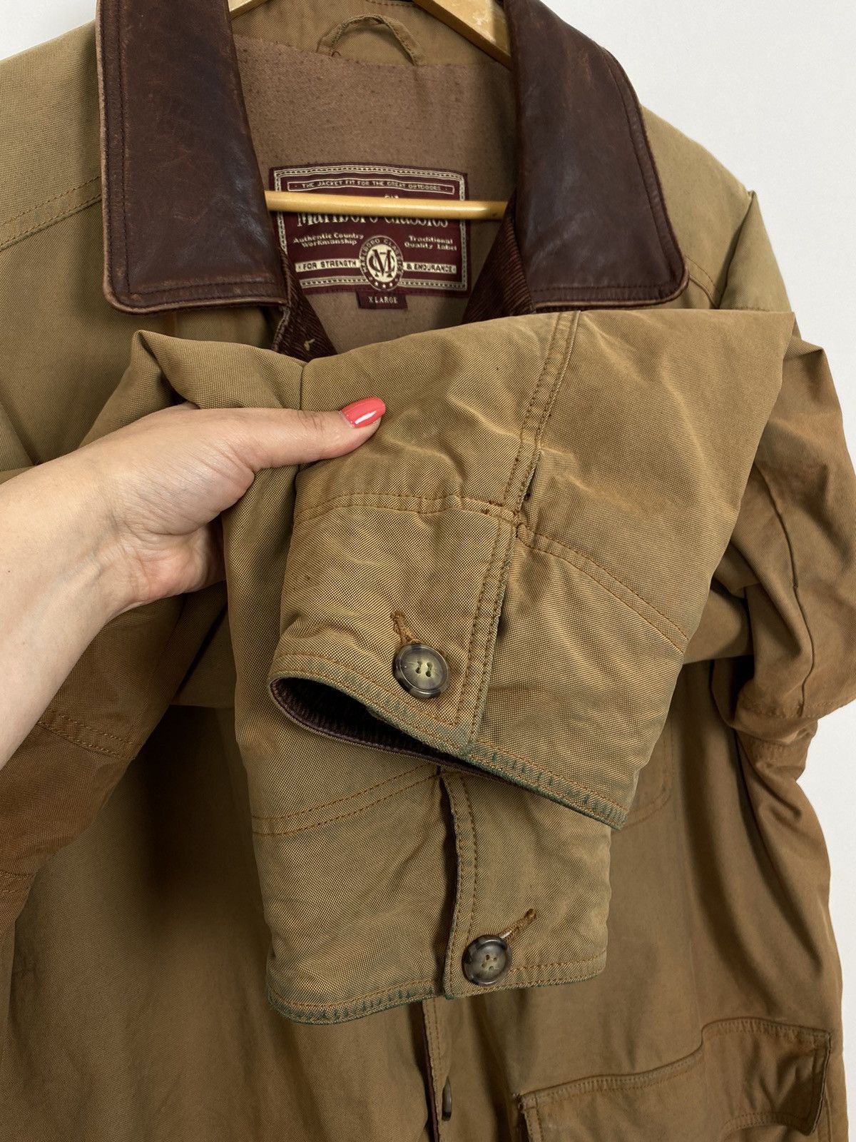 Vintage Vintage Marlboro Classics Full Zip Jacket Beige Men's Sz XL Size US XL / EU 56 / 4 - 9 Thumbnail