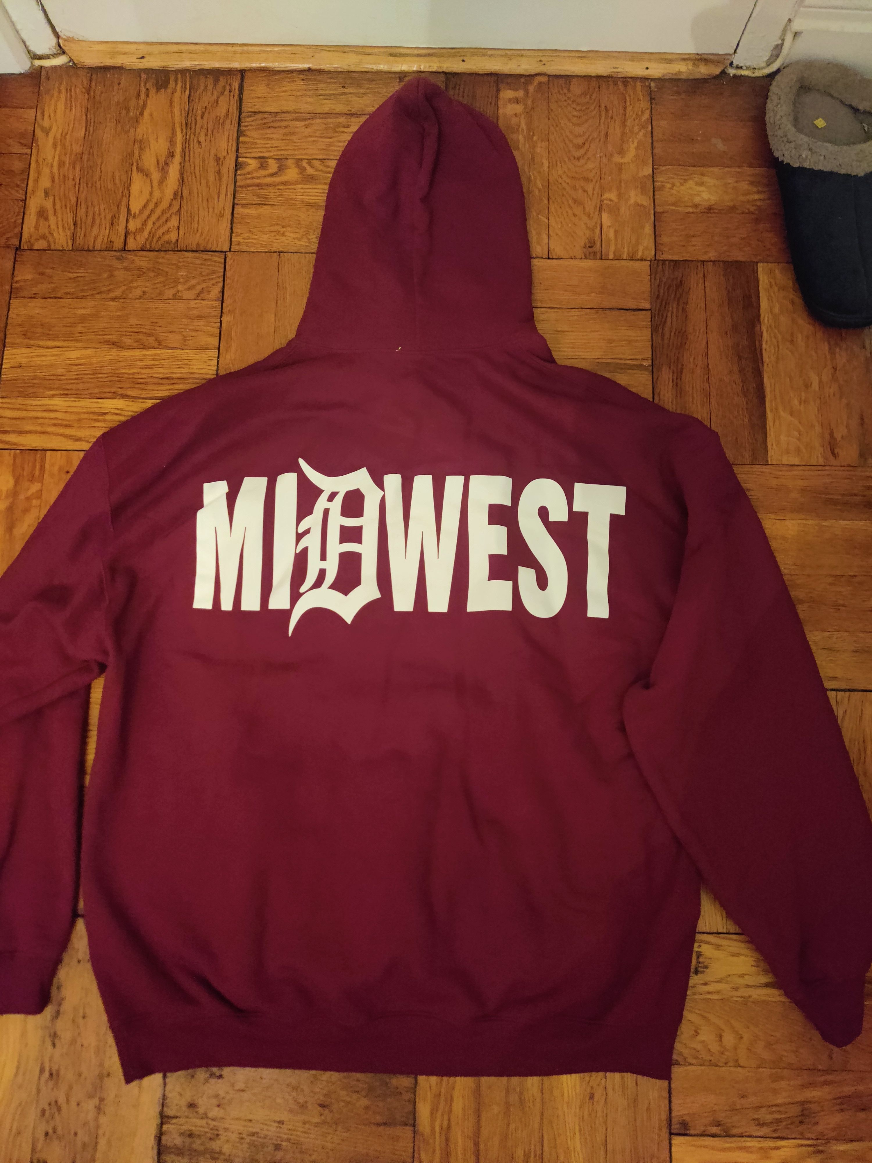 S4LEM SALEM Midwest Maroon Hoodie Size US XL / EU 56 / 4 - 2 Thumbnail