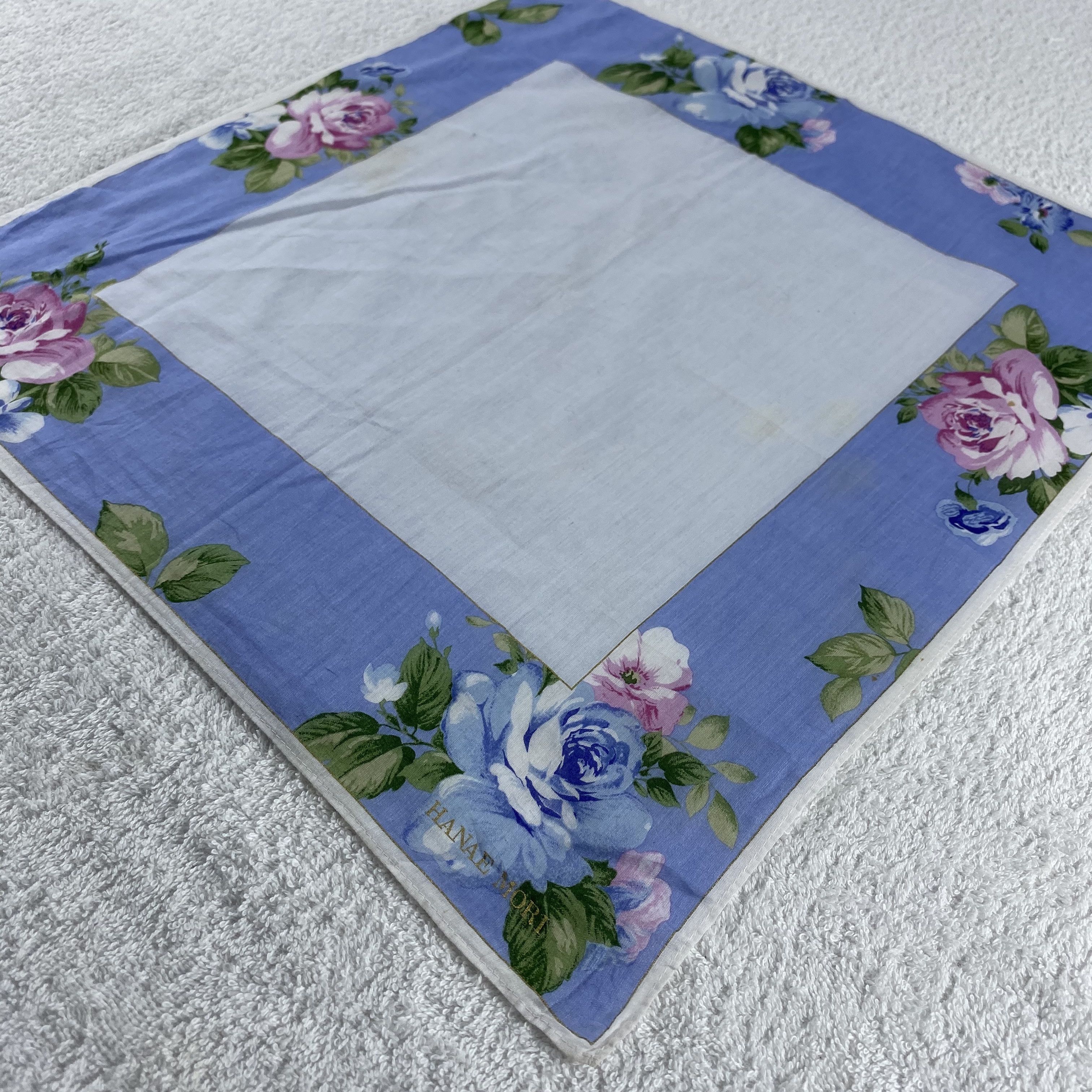 Hanae Mori × Vintage Hanae Mori Neckerchief / Bandana / Handkerchief Size ONE SIZE - 4 Thumbnail