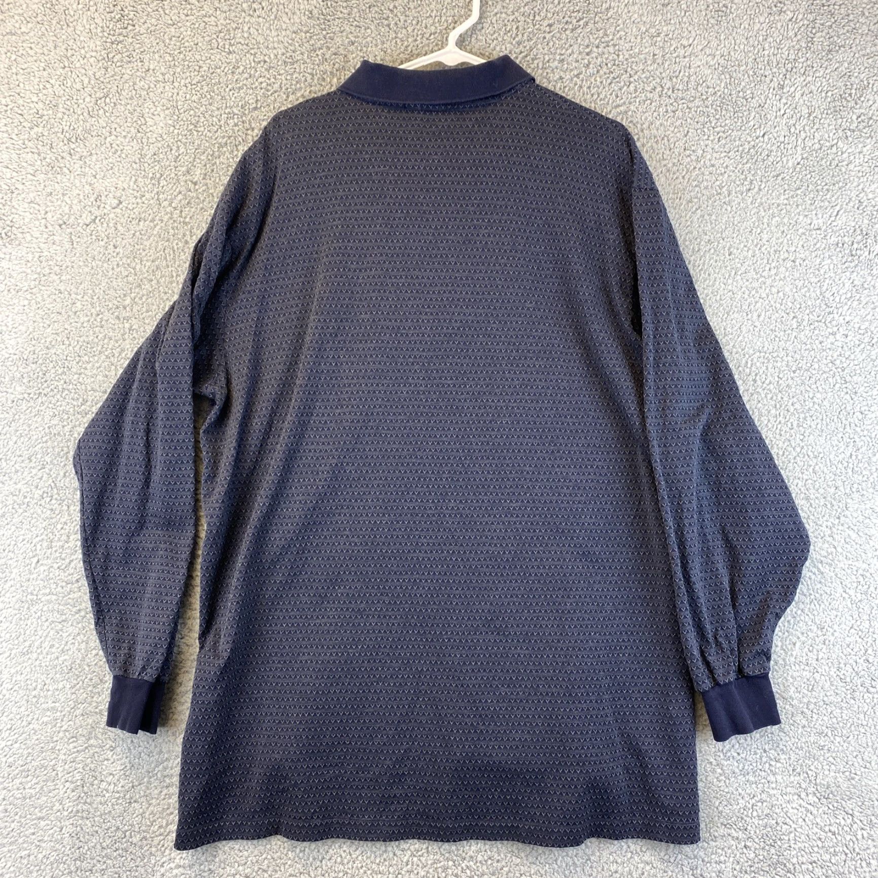 Polo Ralph Lauren Polo Ralph Lauren Big & Tall Long Sleeve Button-Up Shirt Navy Golf XL Mens Size US XL / EU 56 / 4 - 7 Thumbnail