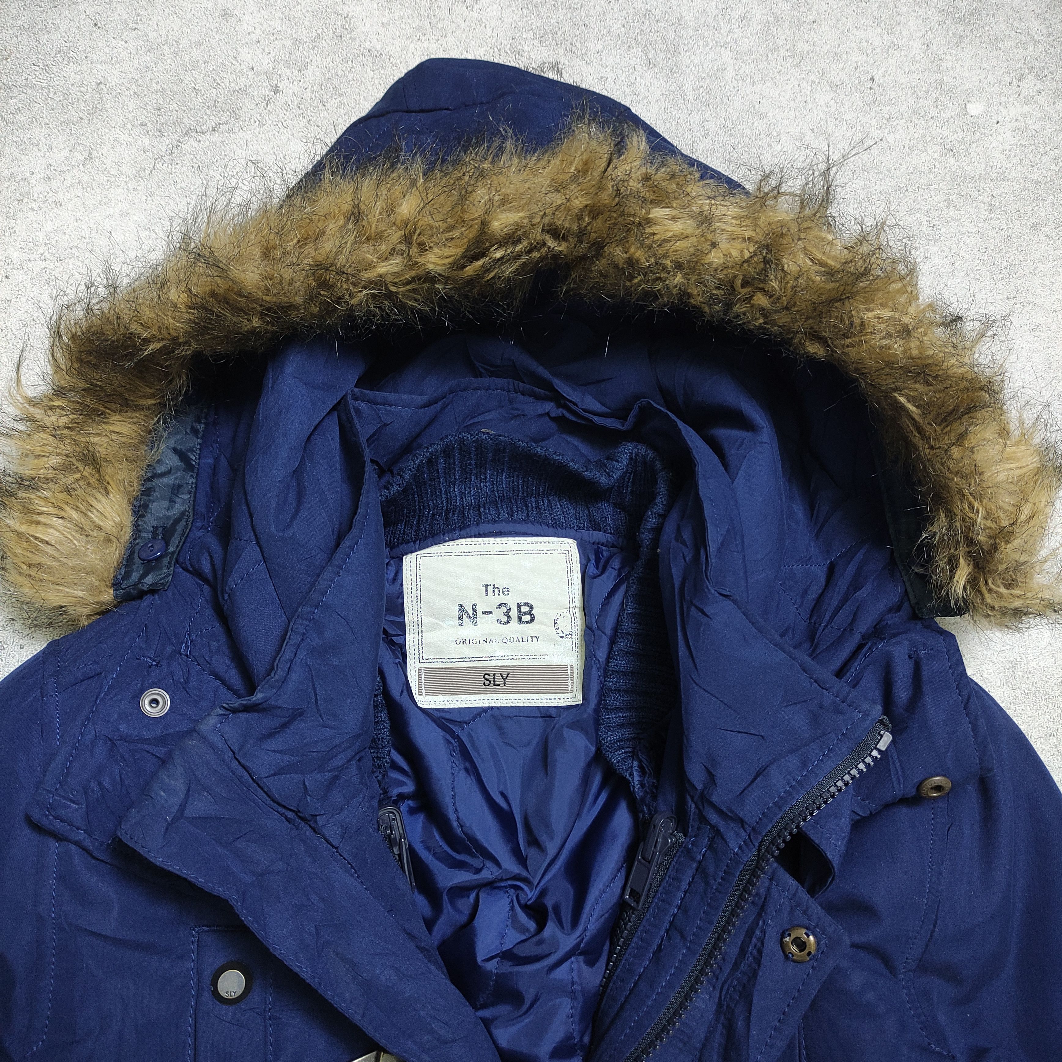 Japanese Brand Sly Military Fur Jacket Japanese brand style LGB Goa Size US M / EU 48-50 / 2 - 7 Thumbnail