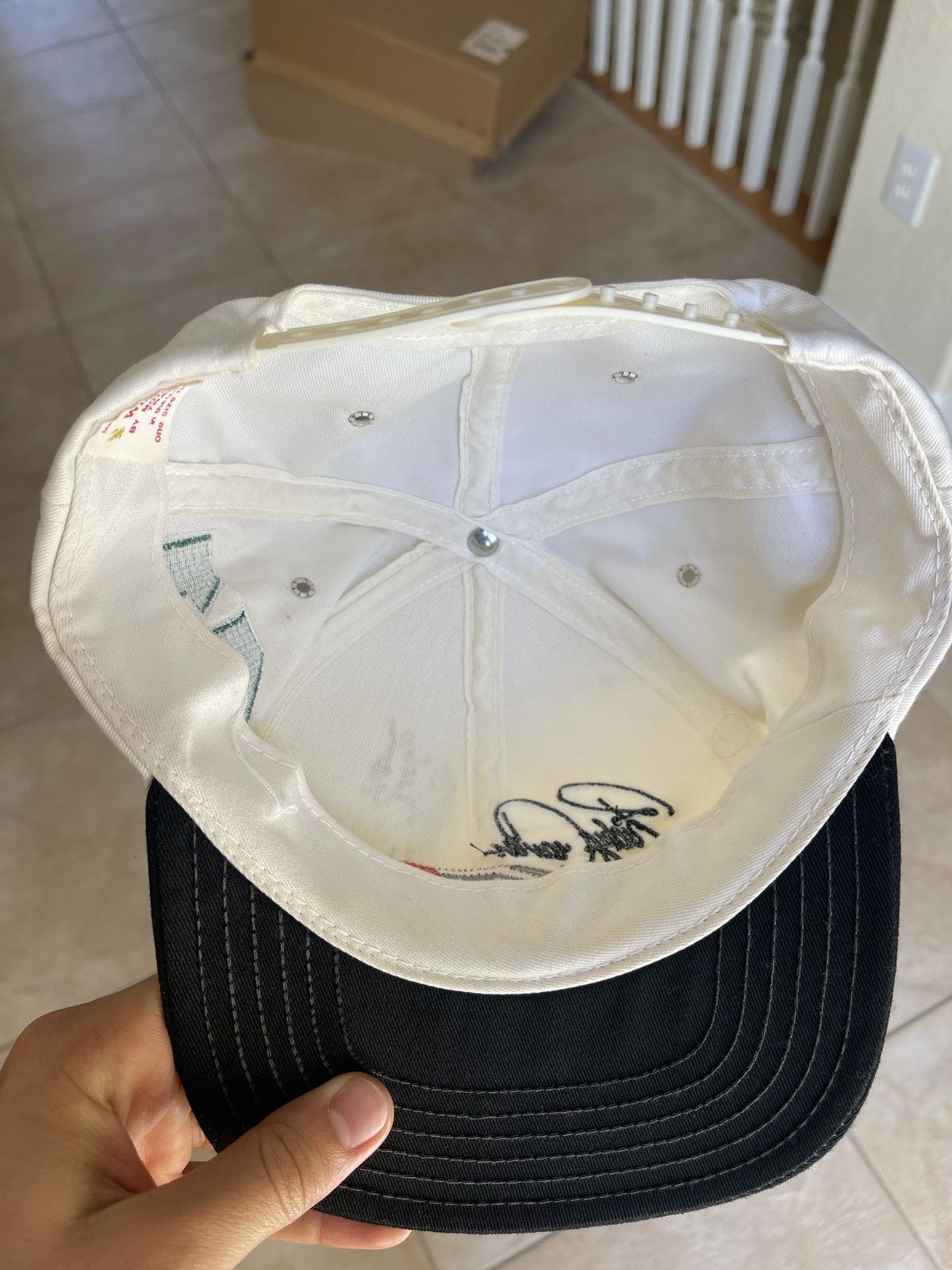 NASCAR Ricky Craven SIGNED #41 Kodiak Nascar Hat NWT VTG 90s USA Size ONE SIZE - 4 Thumbnail